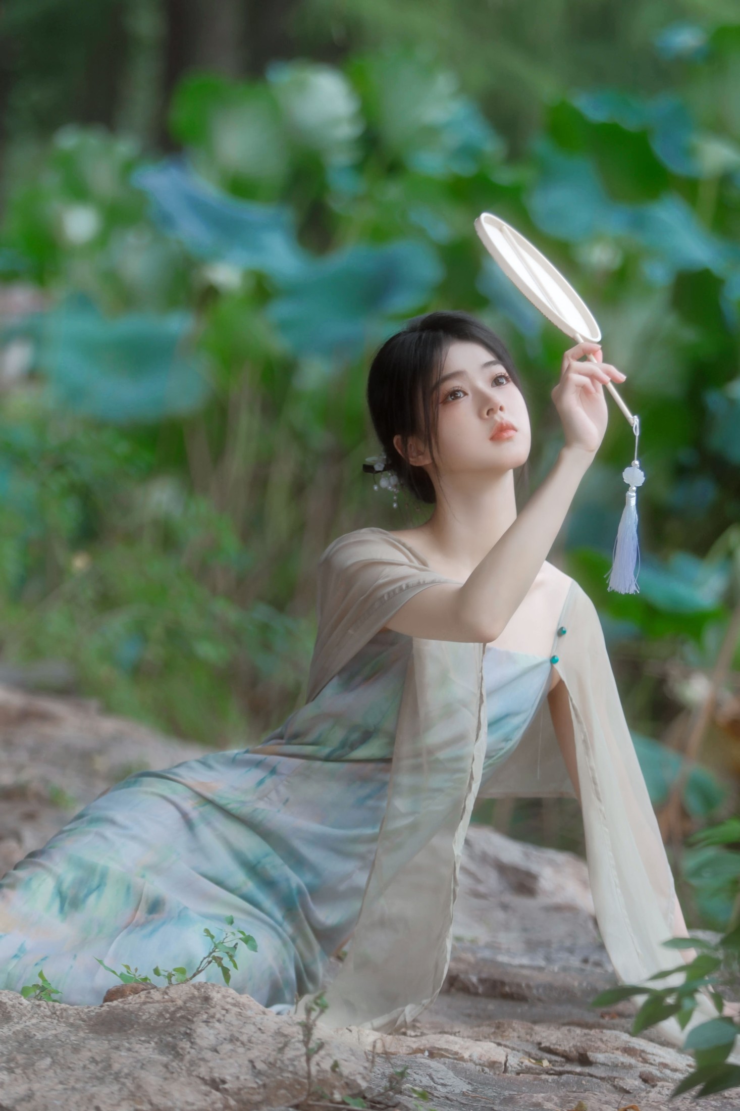 图片[6]-小羊 – 《绿意》[27P]-COS写真在线网