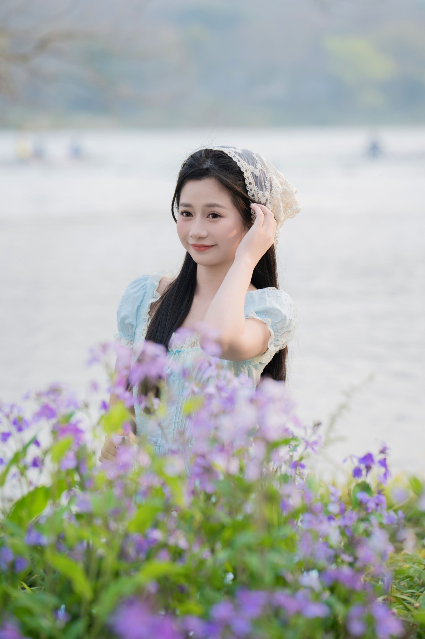 图片[4]-橙子舒 – 《水边二月兰》[24P]-COS写真在线网