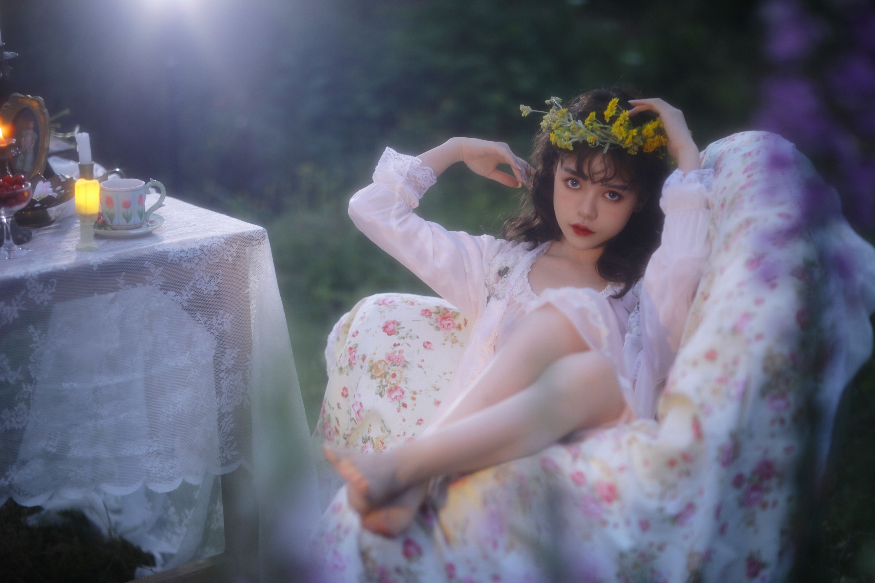 图片[3]-北岛西柚子 – 《花园野餐》[22P]-COS写真在线网