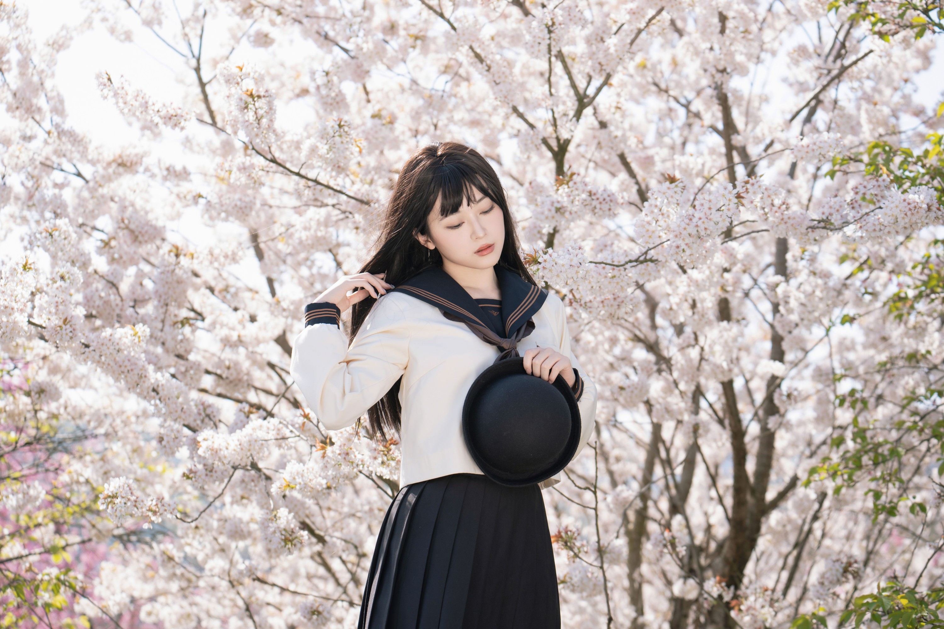 图片[5]-安琪不吃香菇 – 《樱花少女》[27P]-COS写真在线网