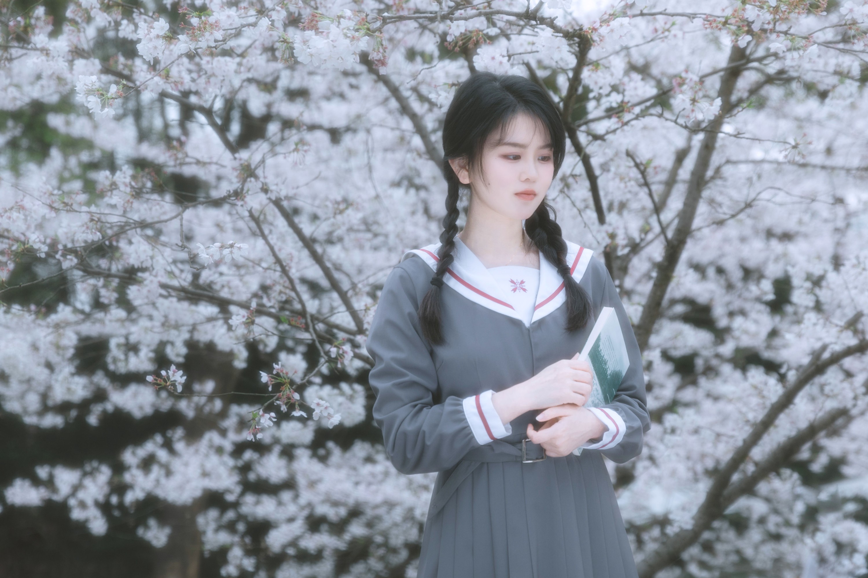 图片[3]-牛奶 – 《少女与花》[22P]-COS写真在线网