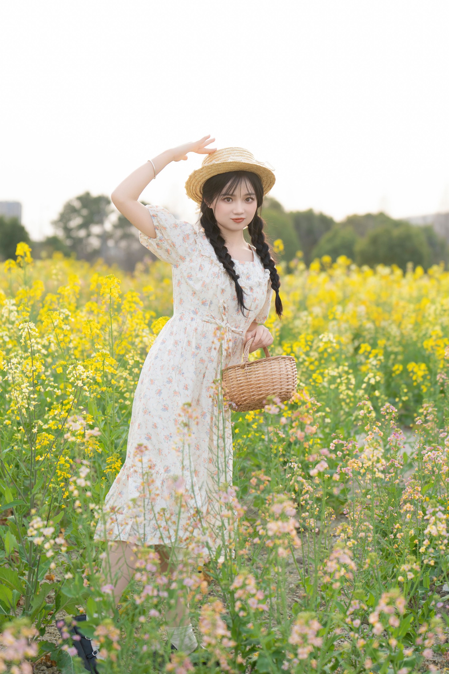 图片[3]-小欧O – 《七彩油菜花》[28P]-COS写真在线网