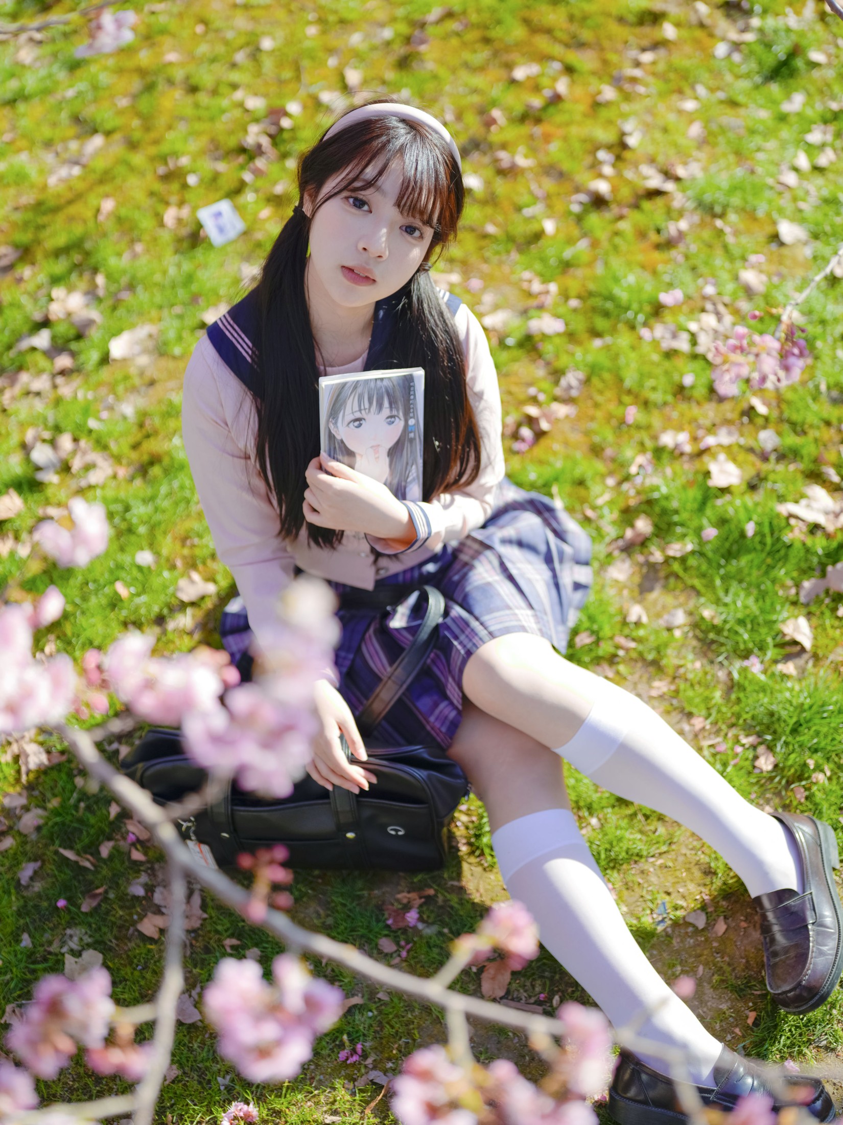 图片[3]-少渚 – 《樱花jk》[32P]-COS写真在线网