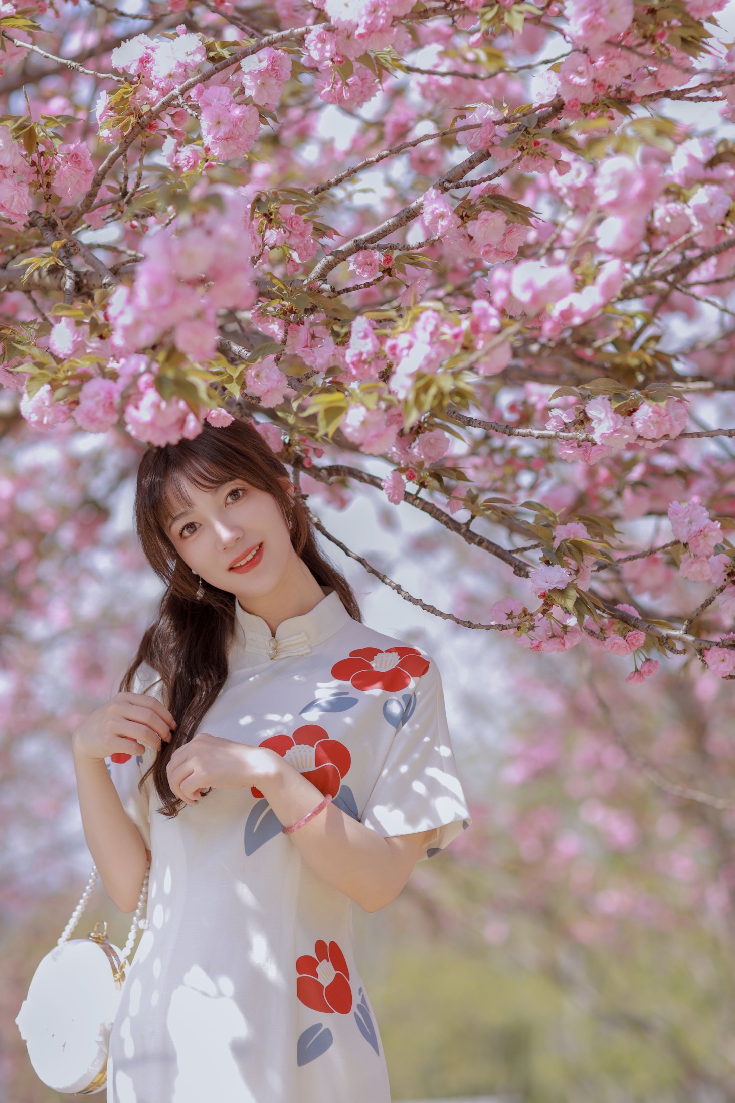 图片[5]-杉杉 – 《花季旗袍》[28P]-COS写真在线网