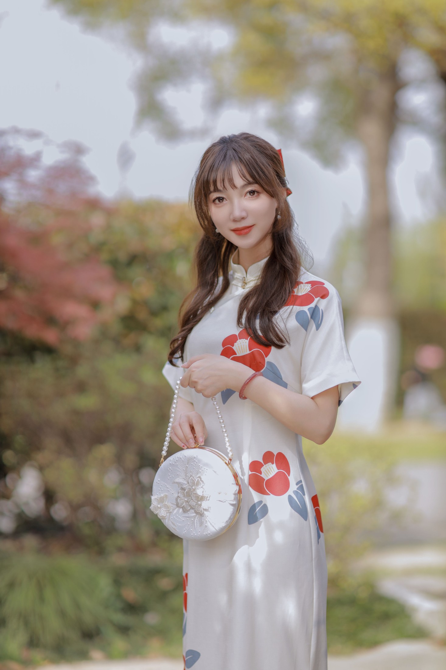 图片[3]-杉杉 – 《花季旗袍》[28P]-COS写真在线网