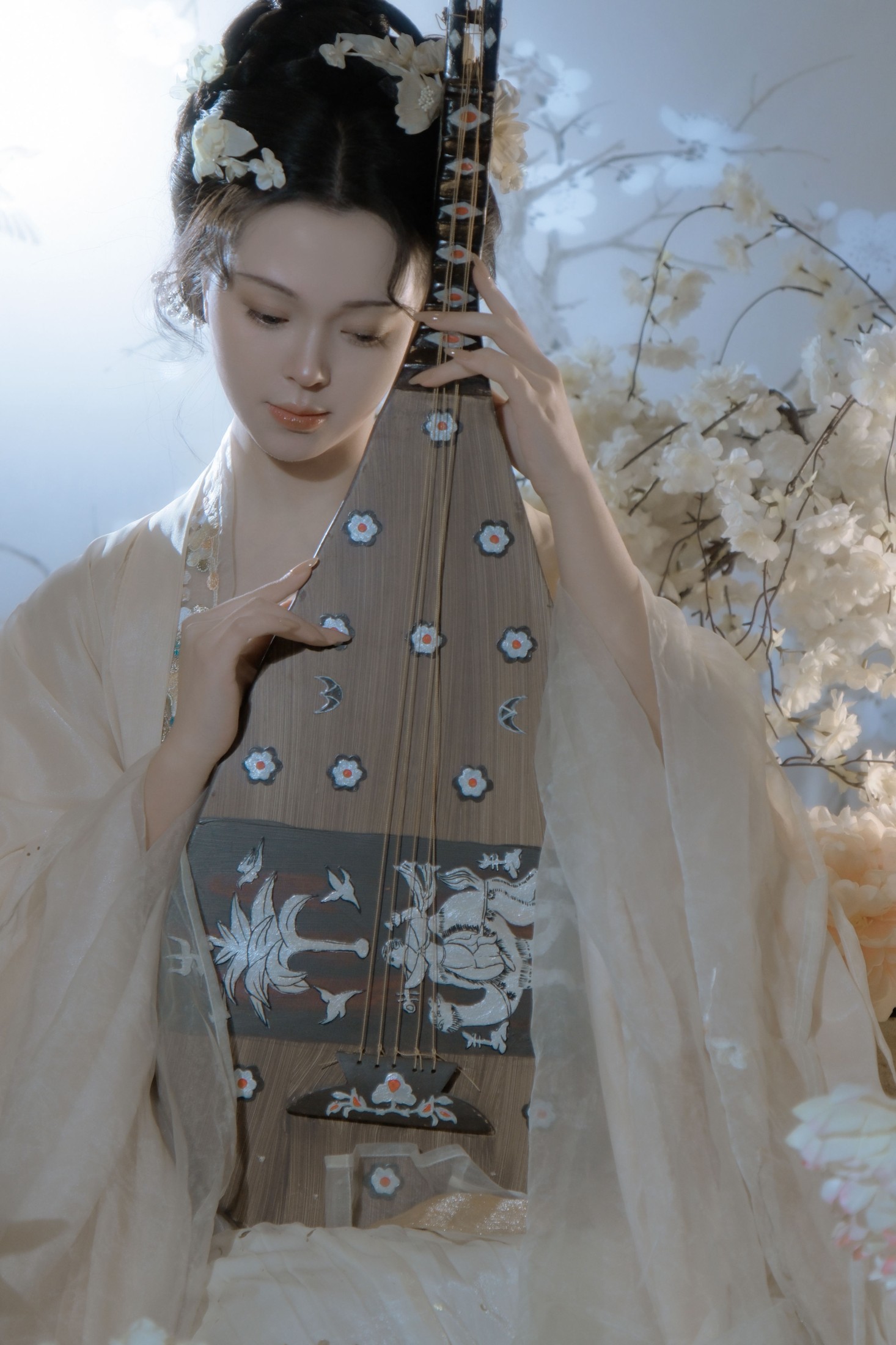 图片[3]-花与她 – 《她清冷如月光》[23P]-COS写真在线网