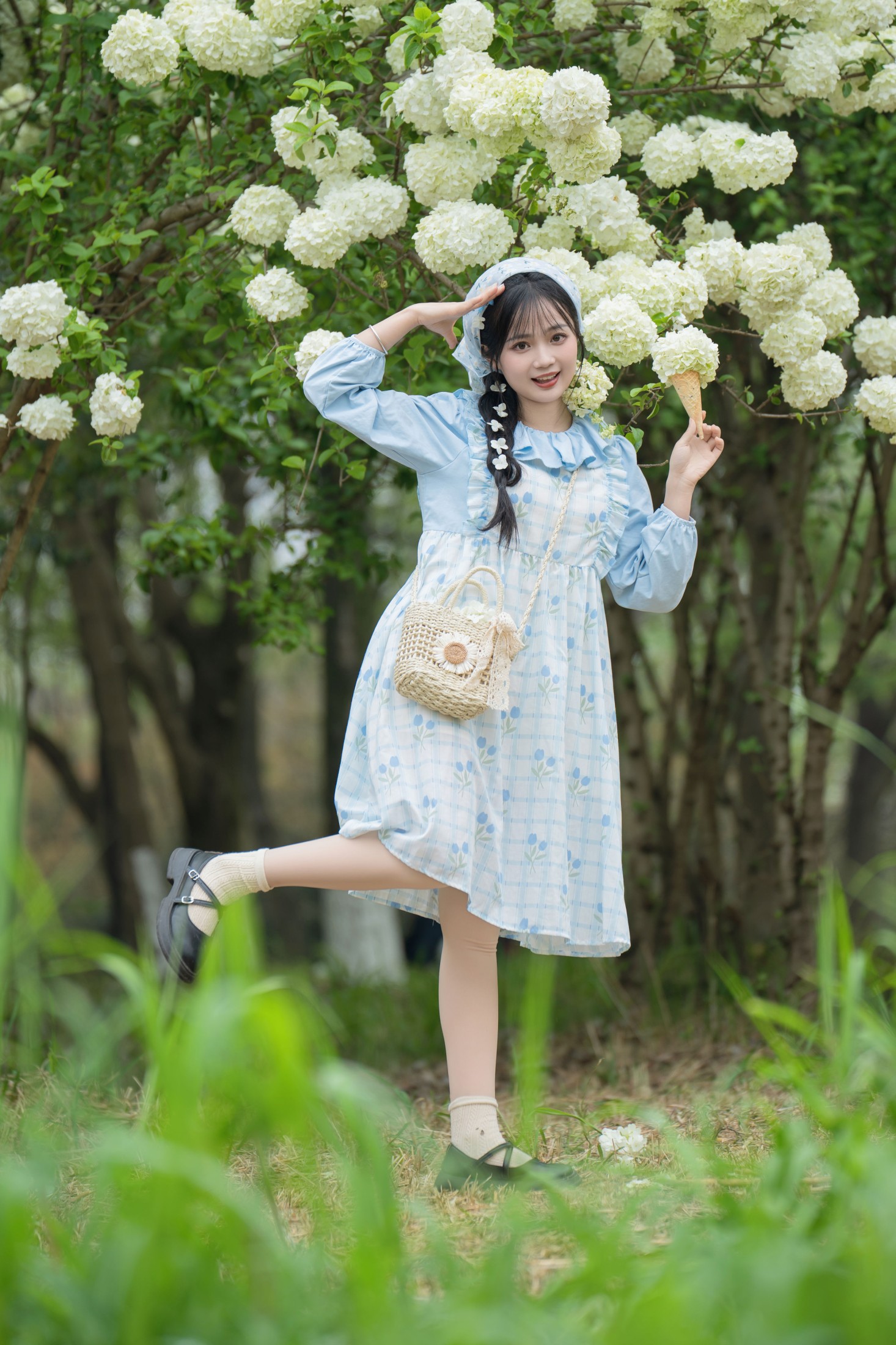 图片[4]-小欧O – 《春天的一抹白》[22P]-COS写真在线网