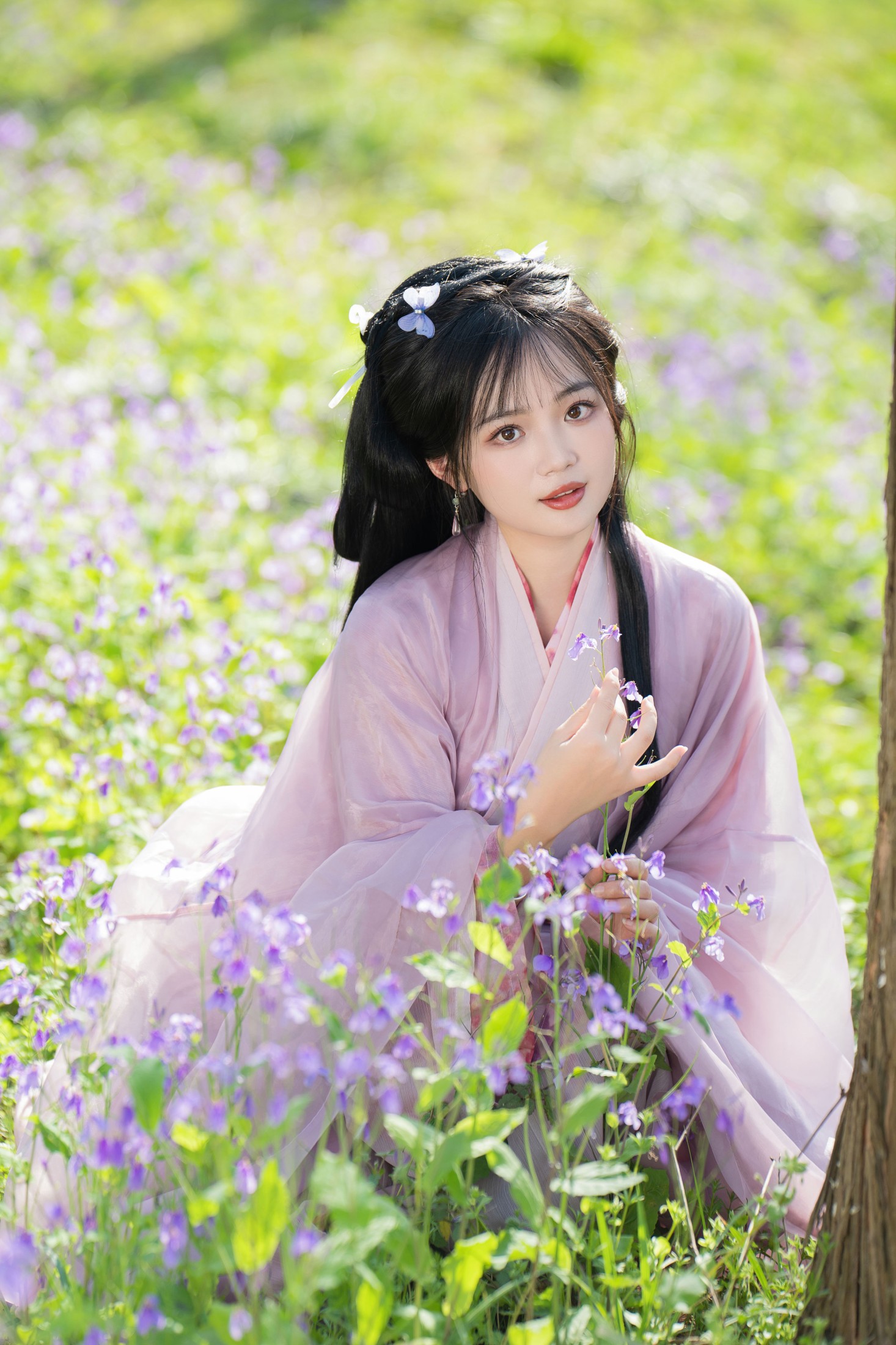 图片[5]-小欧O – 《紫色小花》[30P]-COS写真在线网