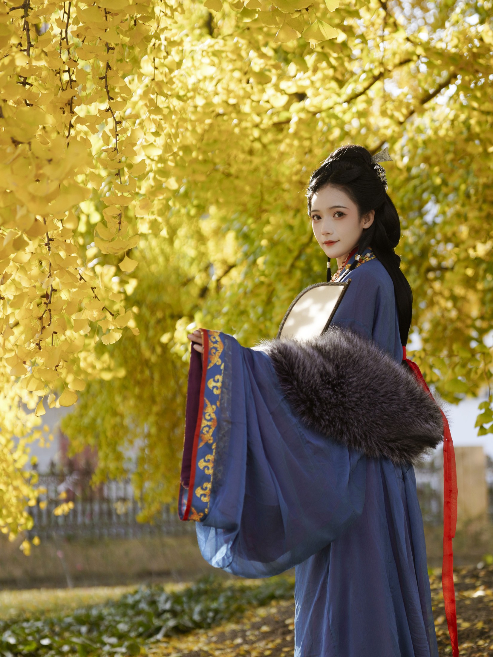 图片[3]-兔子Zzz不吃胡萝卜 – 《深秋暖战国情》[22P]-COS写真在线网