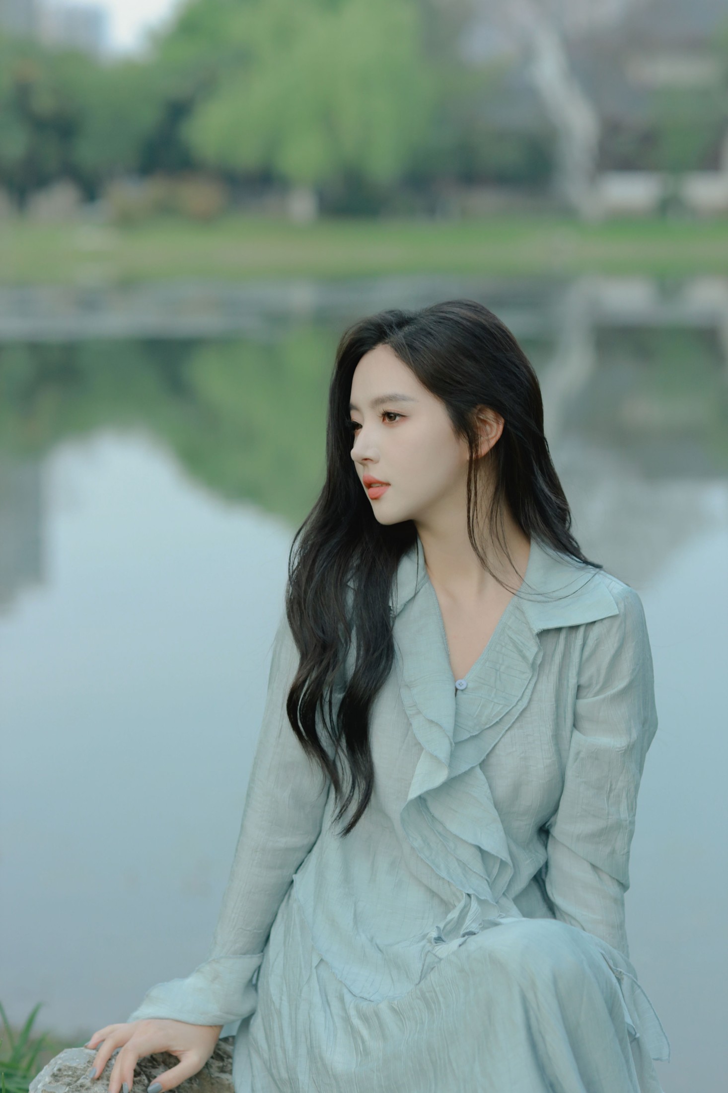 图片[3]-Elaine – 《蓝绿春天》[22P]-COS写真在线网