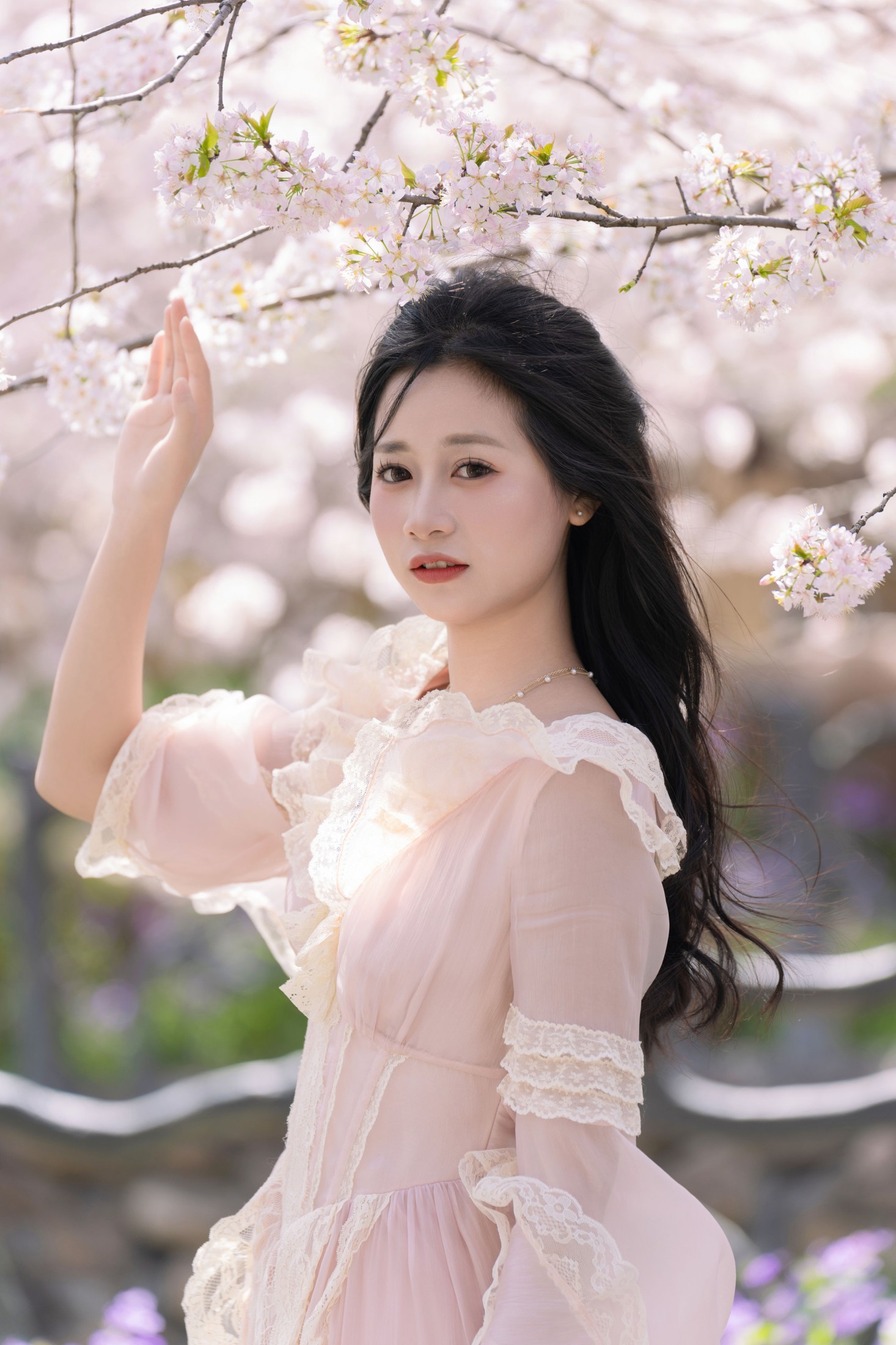 图片[5]-橙子舒 – 《樱花树下的她》[22P]-COS写真在线网