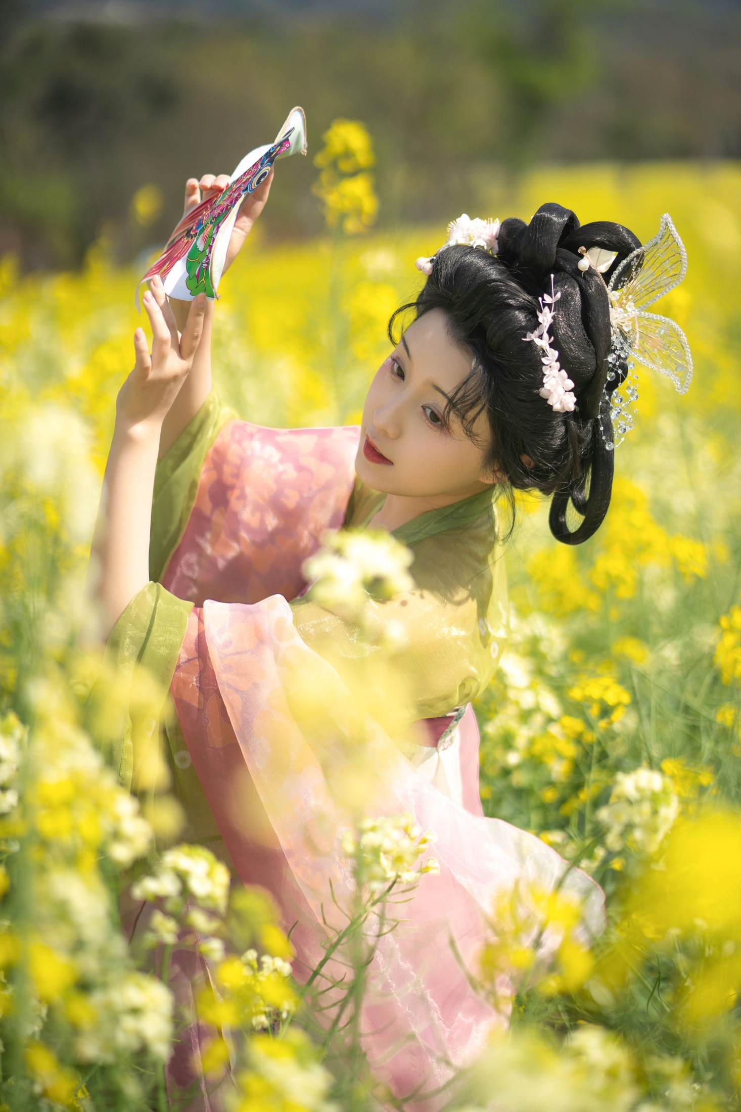 图片[5]-幼稚园里的浅夏 – 《油菜花》[22P]-COS写真在线网