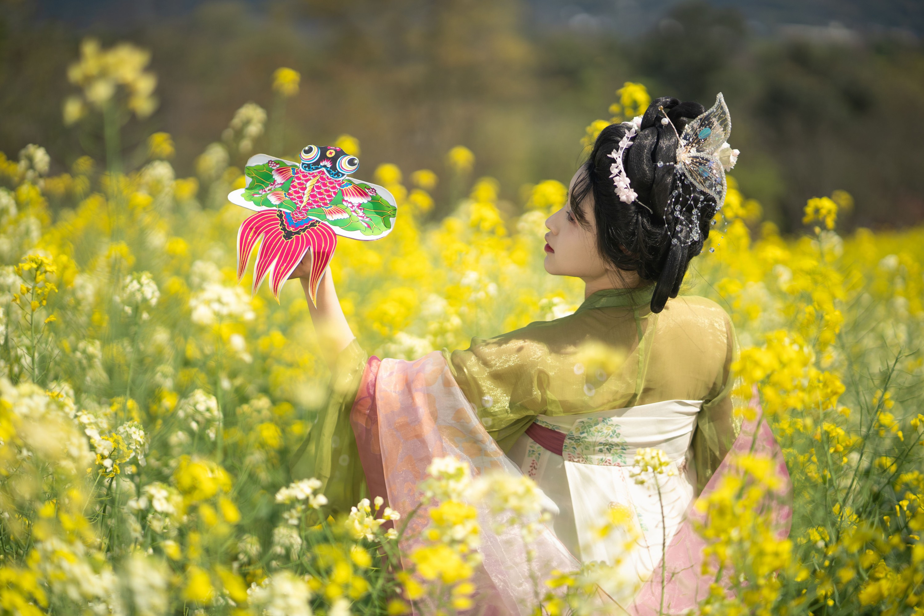 图片[4]-幼稚园里的浅夏 – 《油菜花》[22P]-COS写真在线网