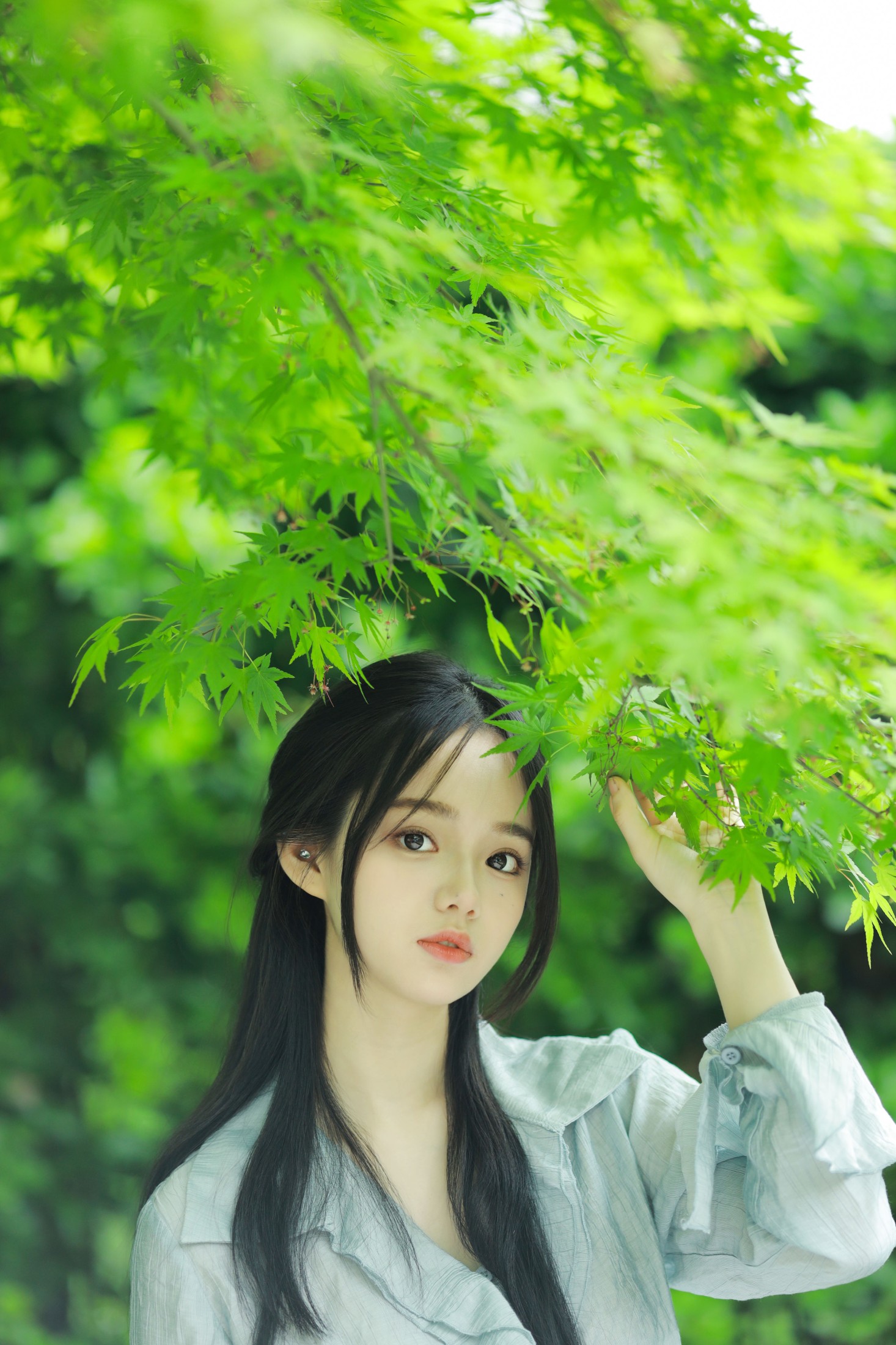 图片[3]-十元 – 《春之绿》[30P]-COS写真在线网