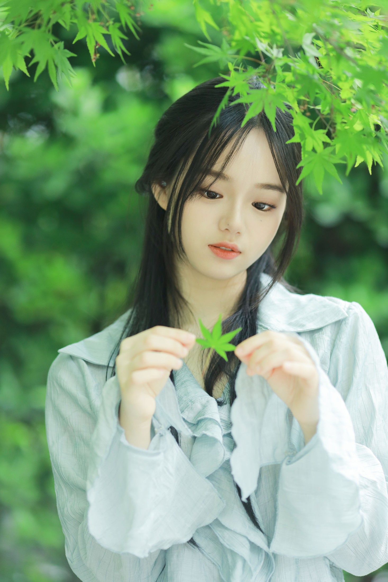 图片[5]-十元 – 《春之绿》[30P]-COS写真在线网