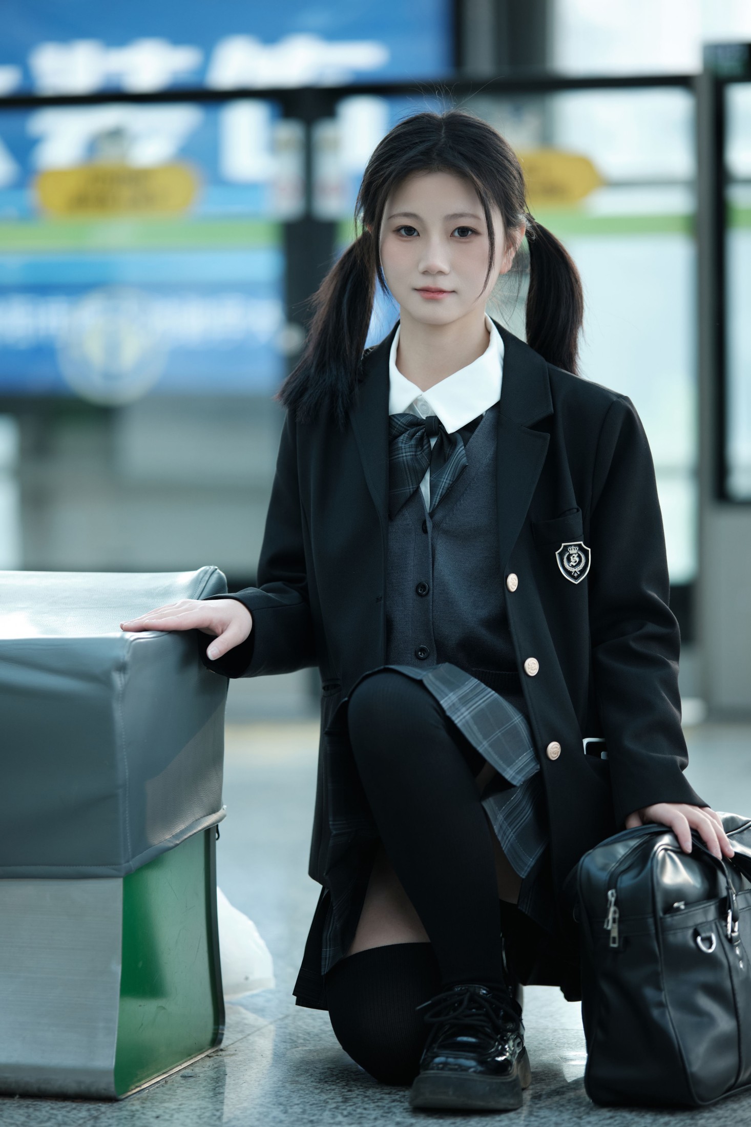图片[4]-肉宋堡 – 《地铁女高》[25P]-COS写真在线网