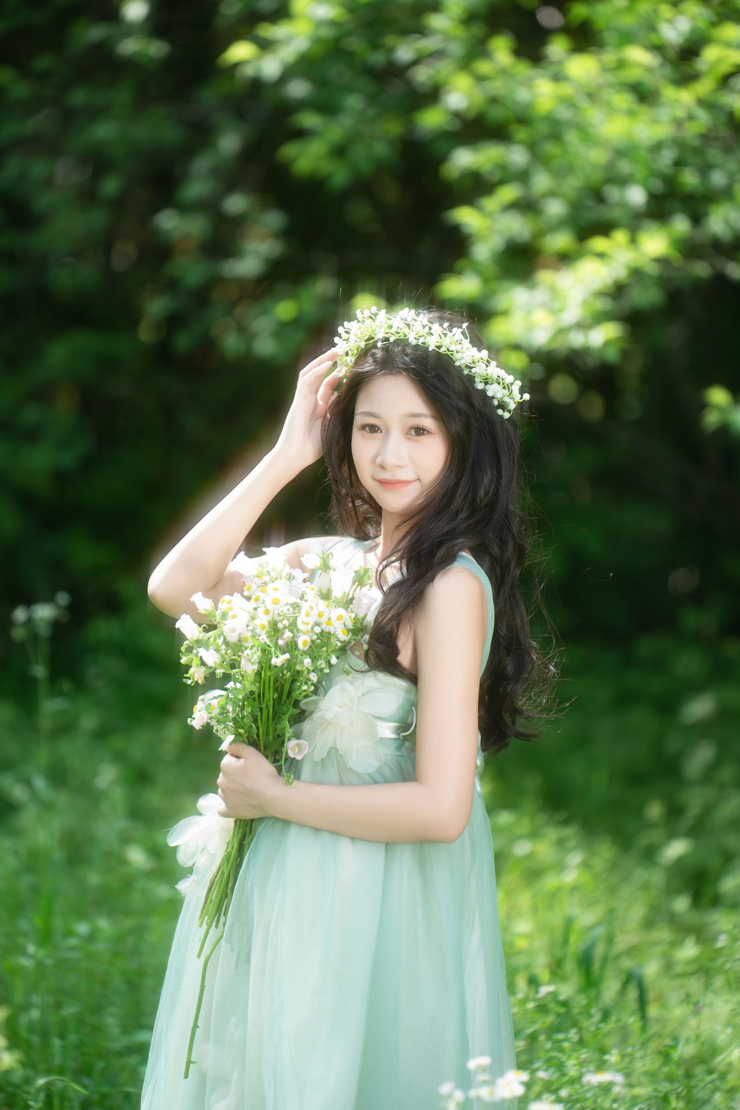 图片[5]-橙子舒 – 《绿色森系》[28P]-COS写真在线网