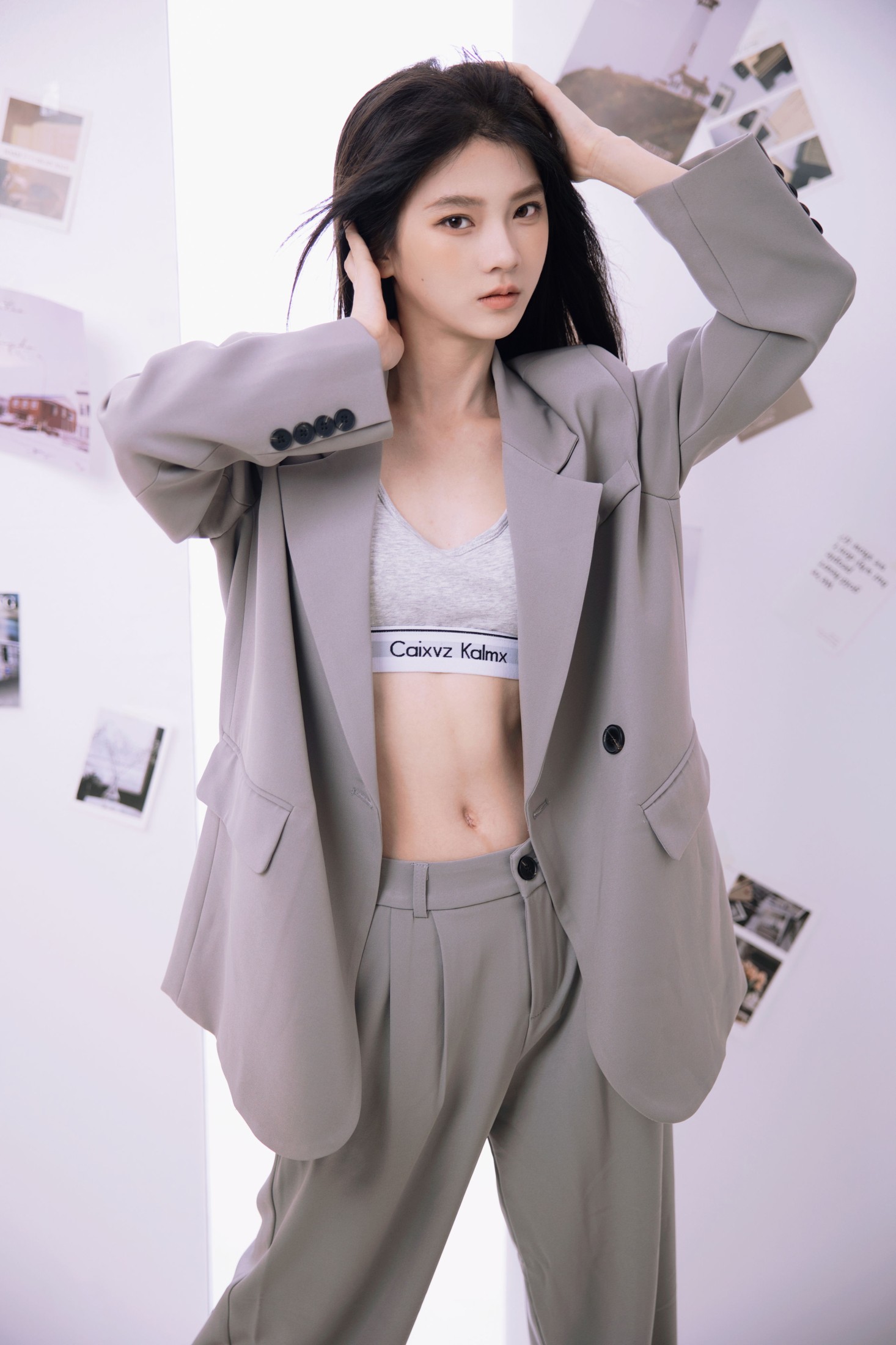 图片[3]-哈哈 – 《西装酷妹》[23P]-COS写真在线网