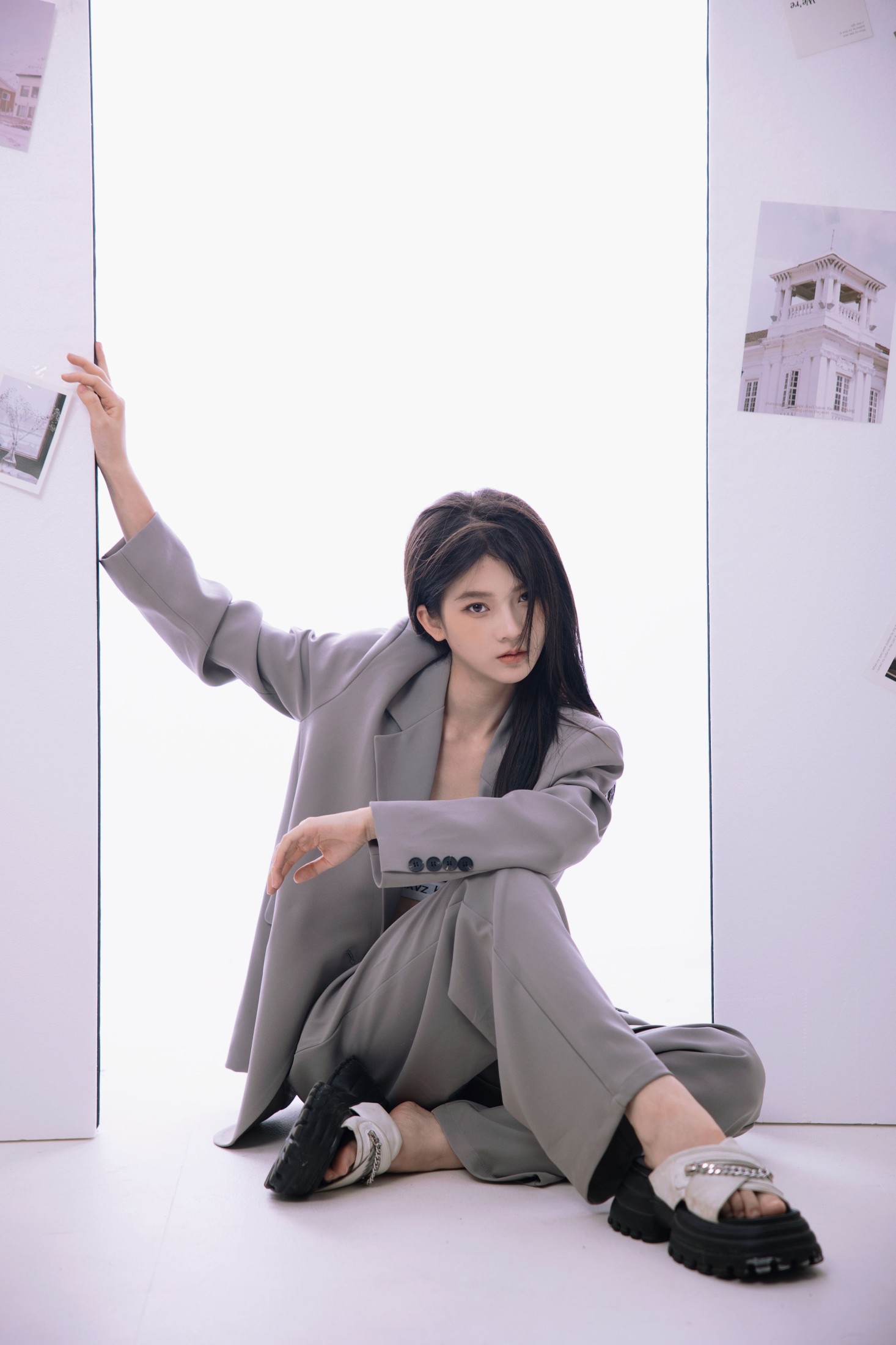 图片[4]-哈哈 – 《西装酷妹》[23P]-COS写真在线网