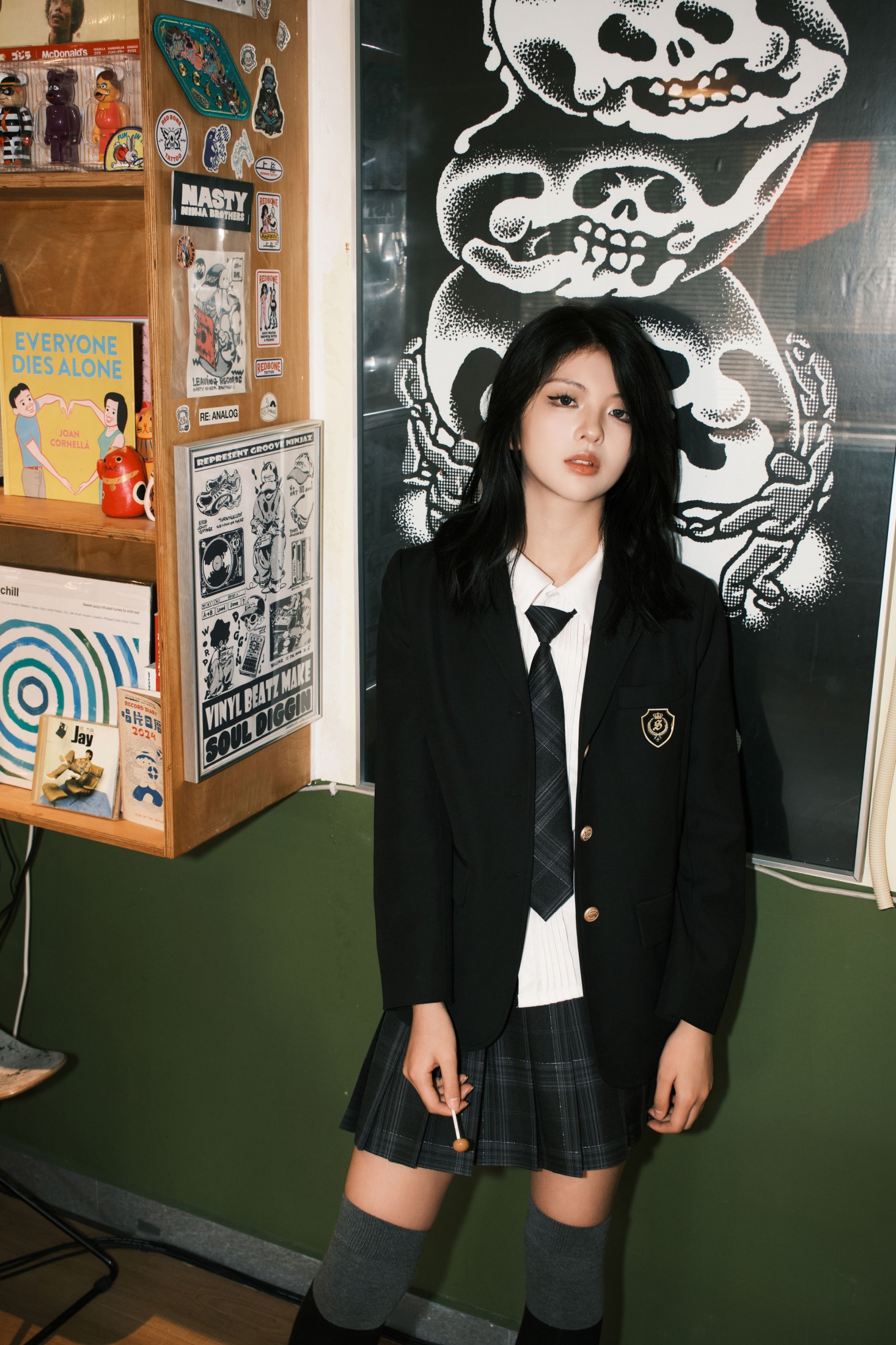 图片[3]-宁的硝酸银 – 《不良学姐》[37P]-COS写真在线网