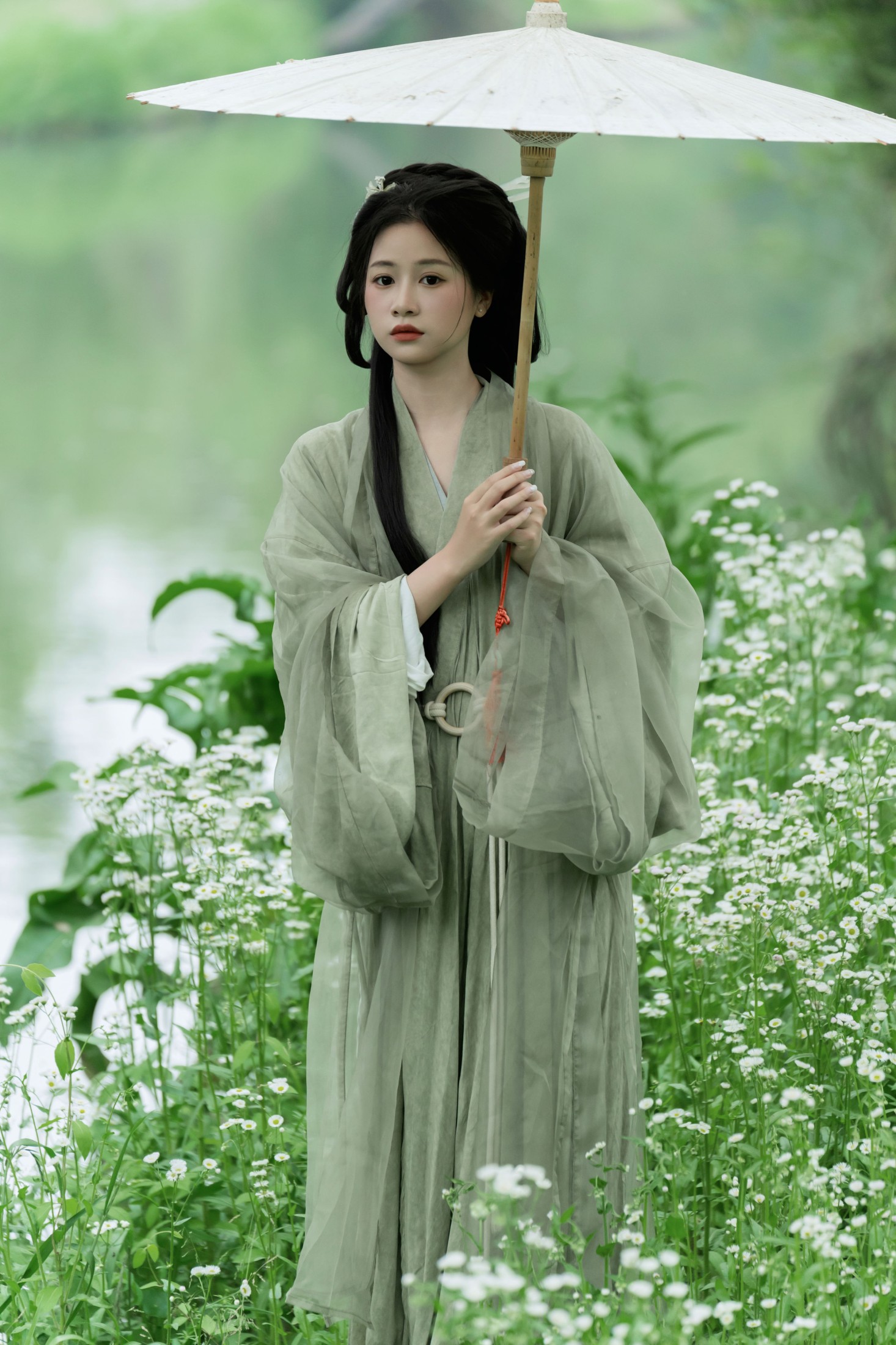 图片[3]-橙子舒 – 《绿色烟雨中》[23P]-COS写真在线网