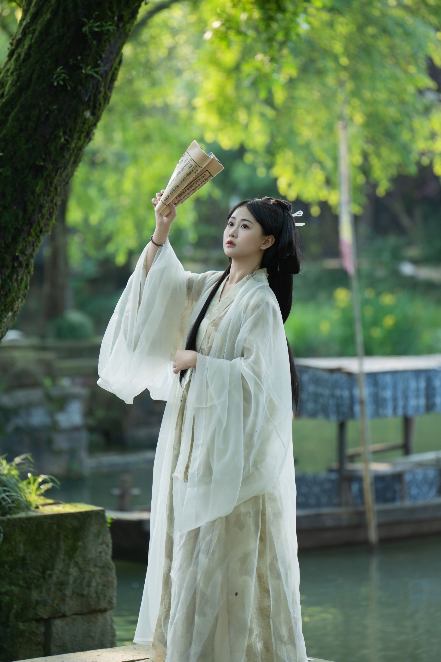 图片[3]-湫一只岁岁 – 《只此青绿间》[25P]-COS写真在线网