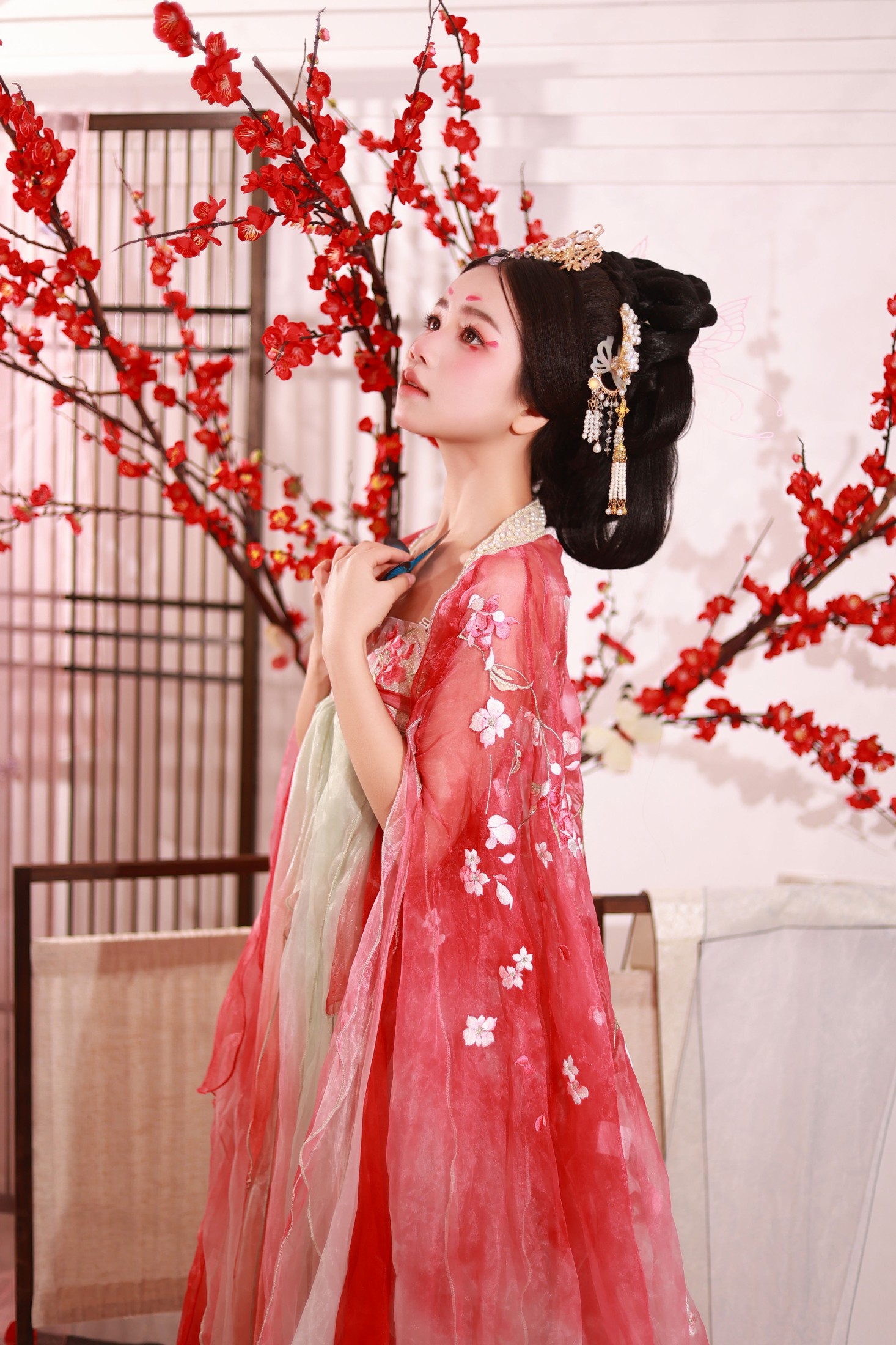 图片[5]-小杜同学 – 《红梅舞》[25P]-COS写真在线网