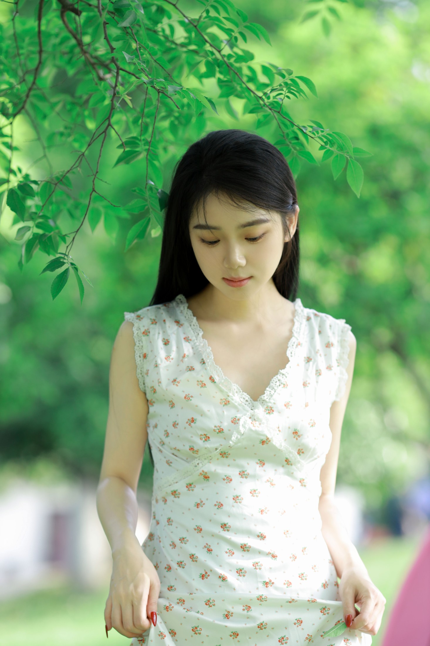 图片[3]-我不刷鸟 – 《林间绿影》[24P]-COS写真在线网