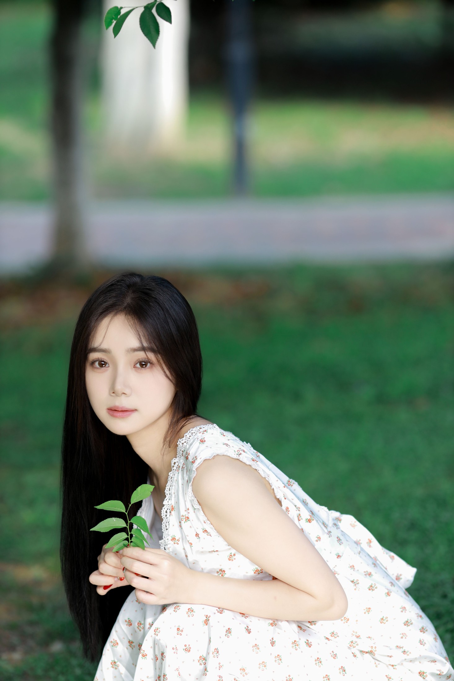 图片[5]-我不刷鸟 – 《林间绿影》[24P]-COS写真在线网