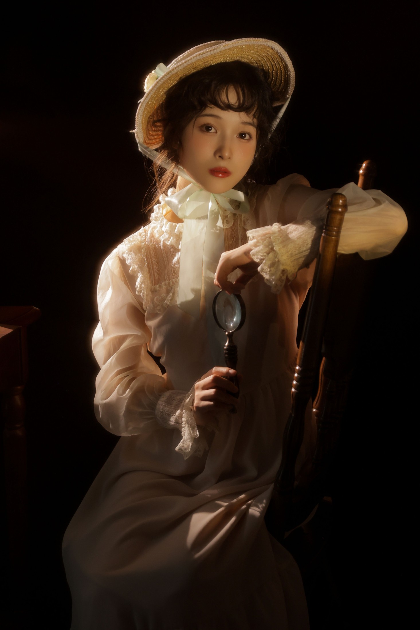 图片[6]-甜酒八號 – 《油画少女》[26P]-COS写真在线网