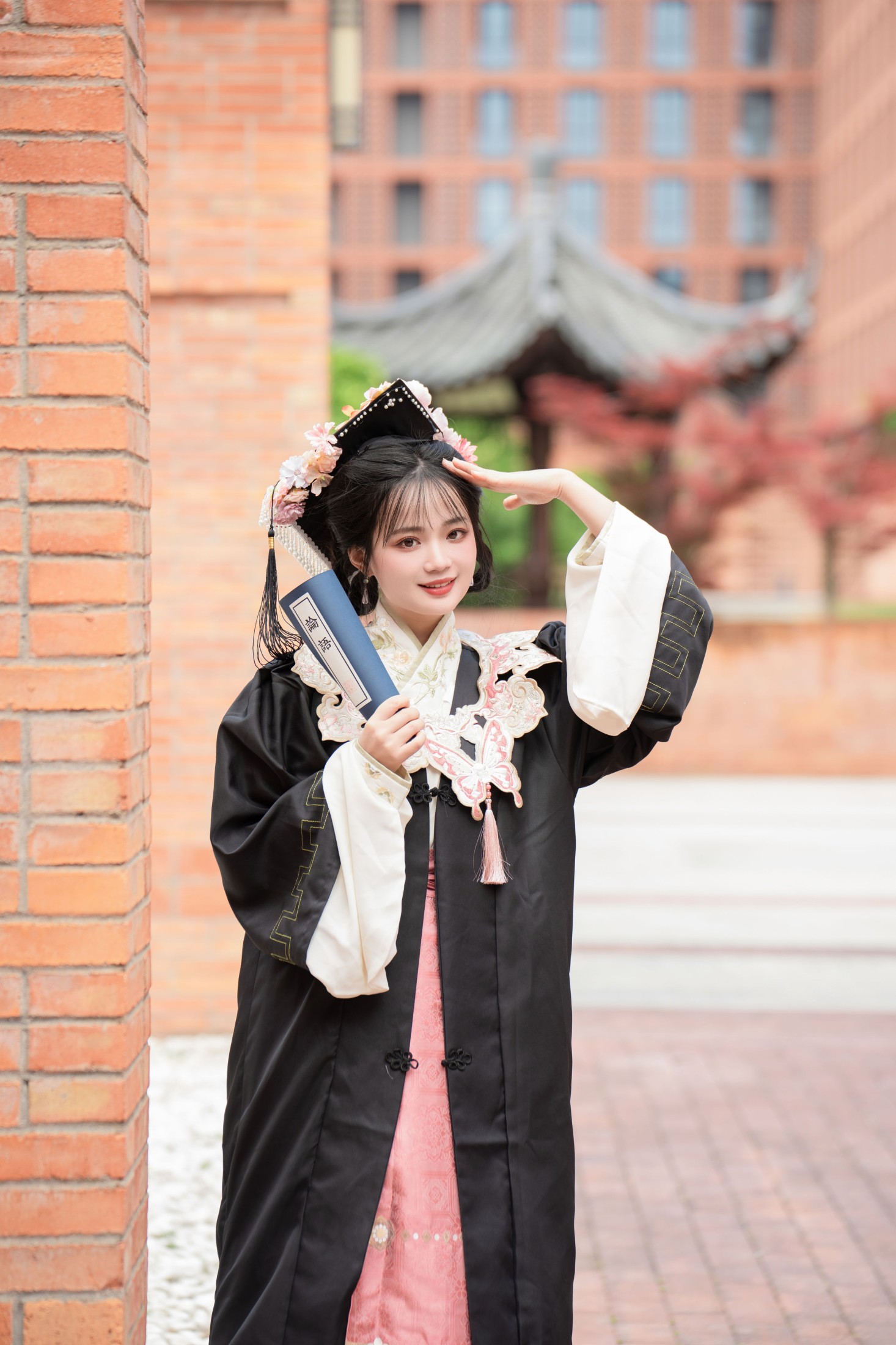 图片[3]-小欧O – 《更适合中国人的学士服》[26P]-COS写真在线网