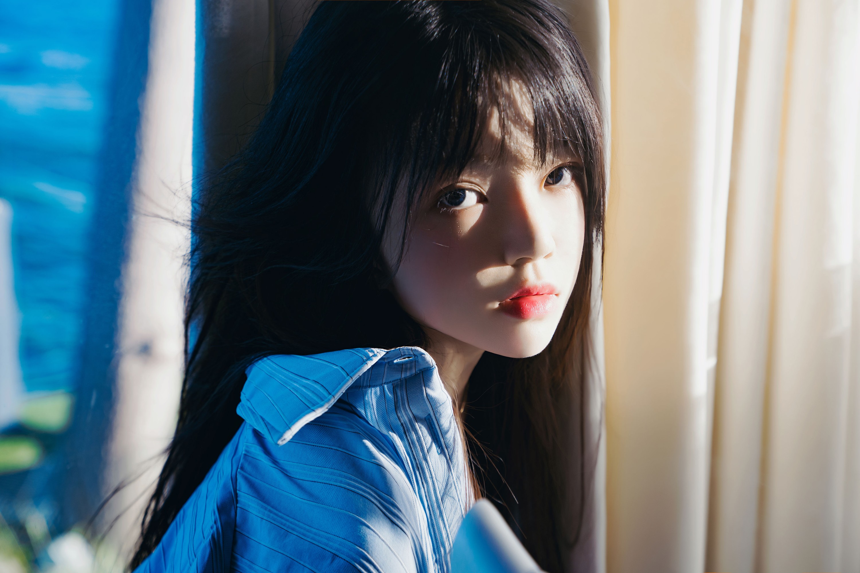 图片[4]-桜桃喵 – 《莱茵蓝色的你》[29P]-COS写真在线网