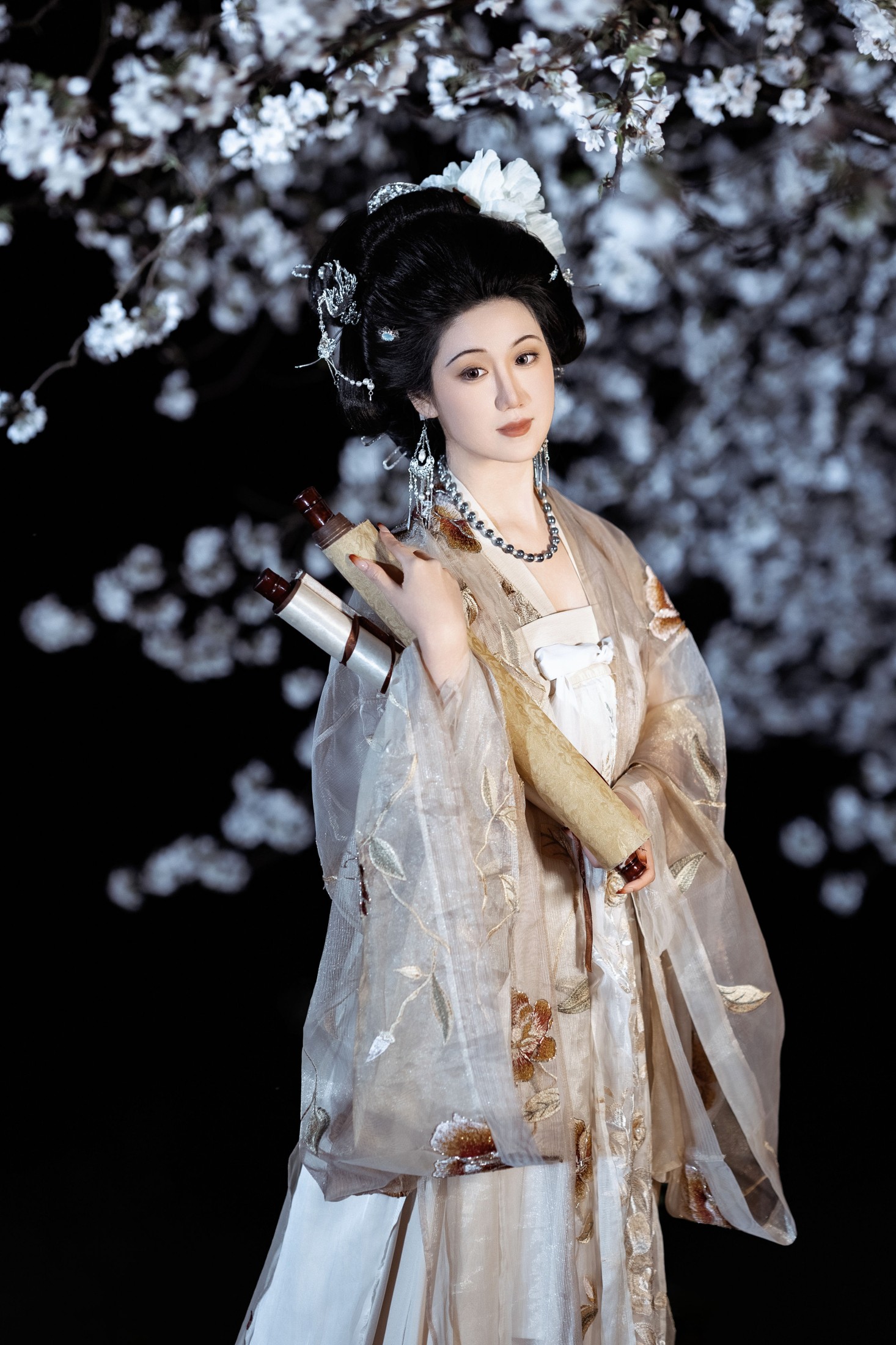 图片[3]-甘乐喵喵喵 – 《春夜赏樱》[27P]-COS写真在线网
