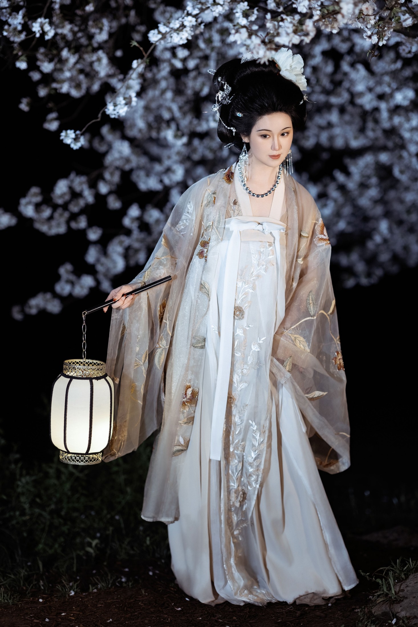 图片[5]-甘乐喵喵喵 – 《春夜赏樱》[27P]-COS写真在线网
