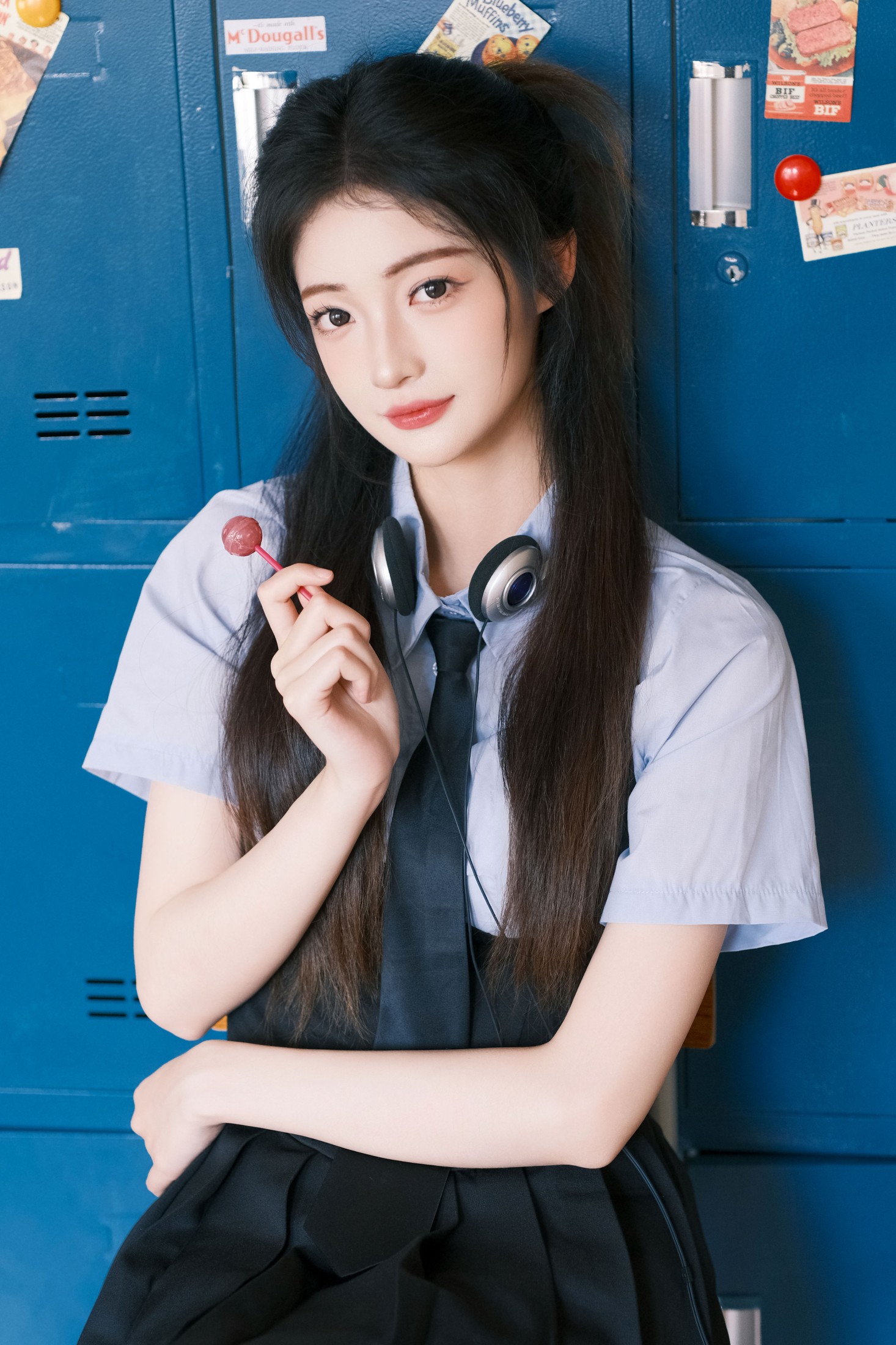 图片[5]-小呆同学 – 《美高校园》[31P]-COS写真在线网