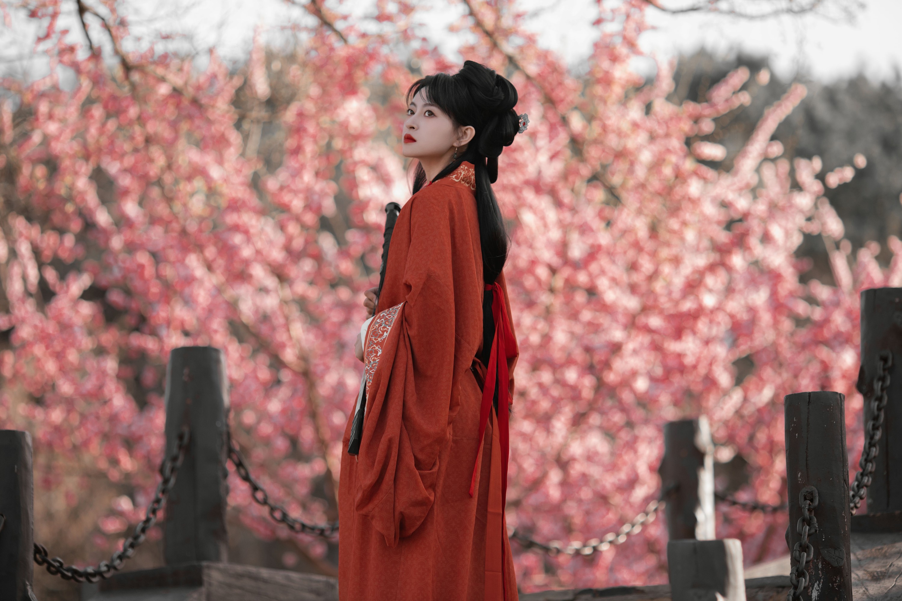 图片[4]-壹萱- – 《夕阳战国袍》[27P]-COS写真在线网