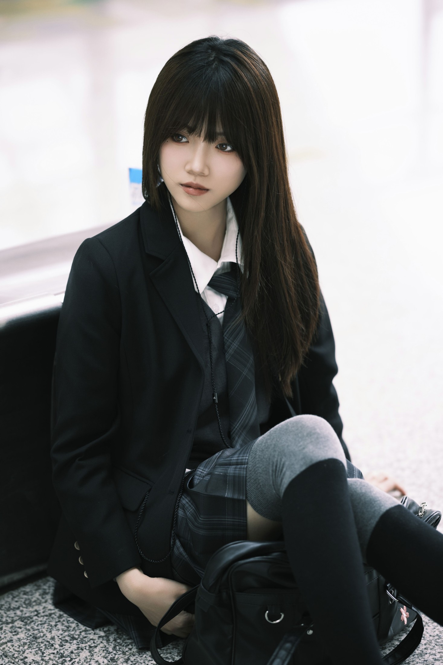 图片[5]-阿静 – 《地铁jk》[28P]-COS写真在线网