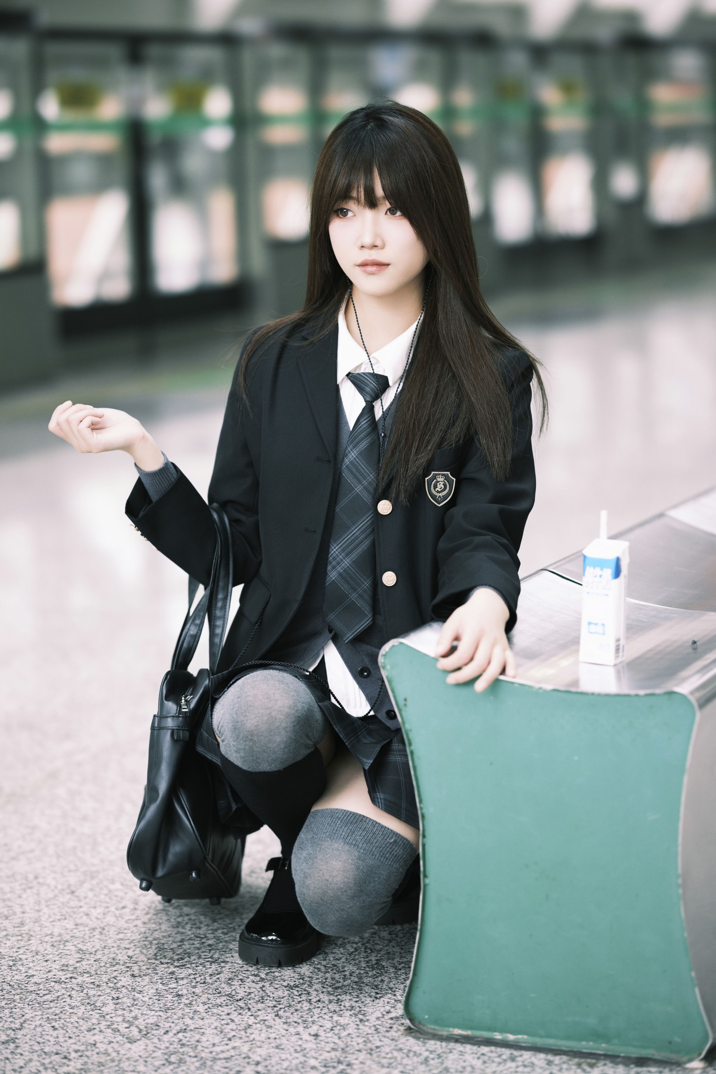 图片[4]-阿静 – 《地铁jk》[28P]-COS写真在线网