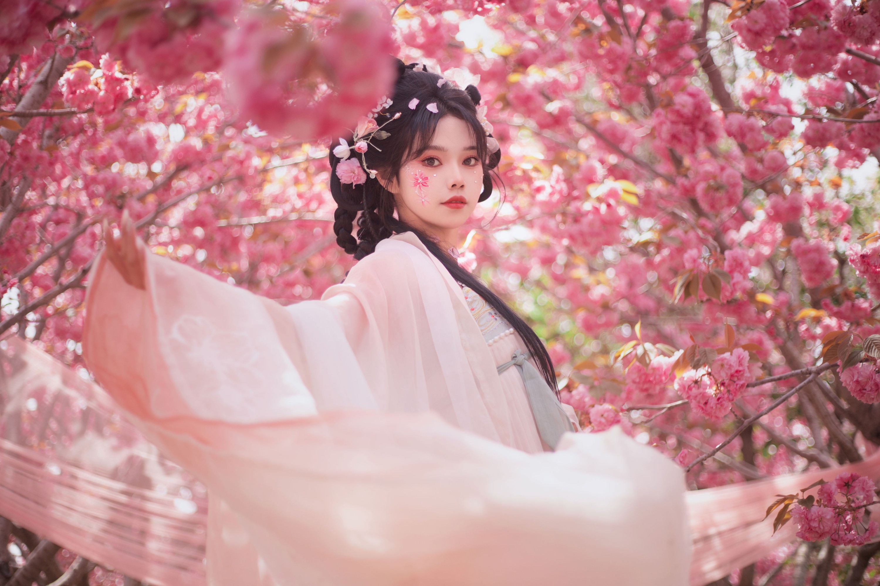 图片[4]-婉仪 – 《十二花神之桃花》[26P]-COS写真在线网