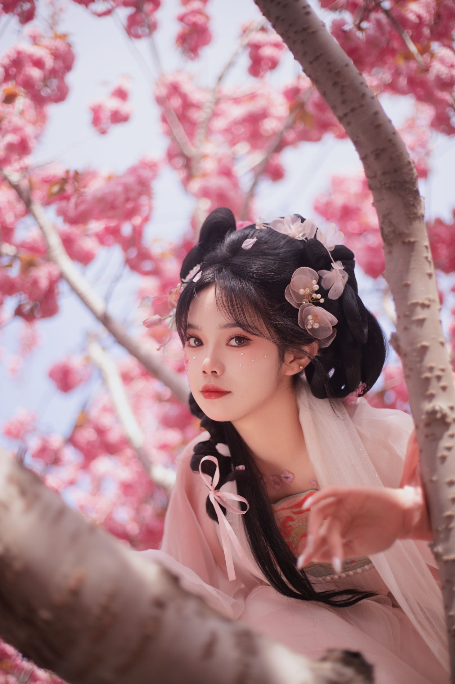 图片[5]-婉仪 – 《十二花神之桃花》[26P]-COS写真在线网