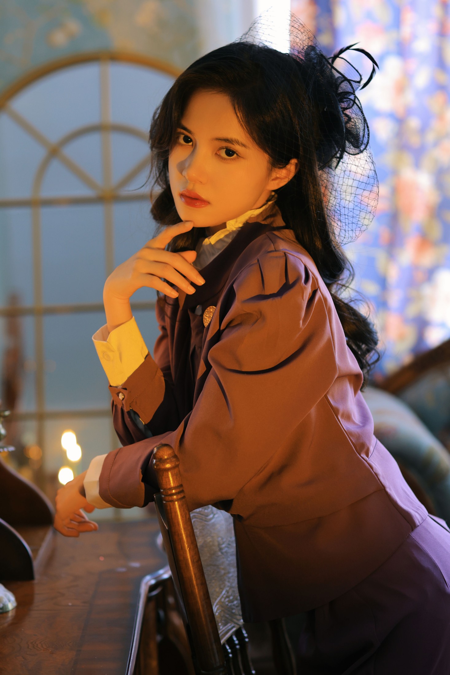 图片[3]-帕帕小公主 – 《紫色玫瑰》[31P]-COS写真在线网