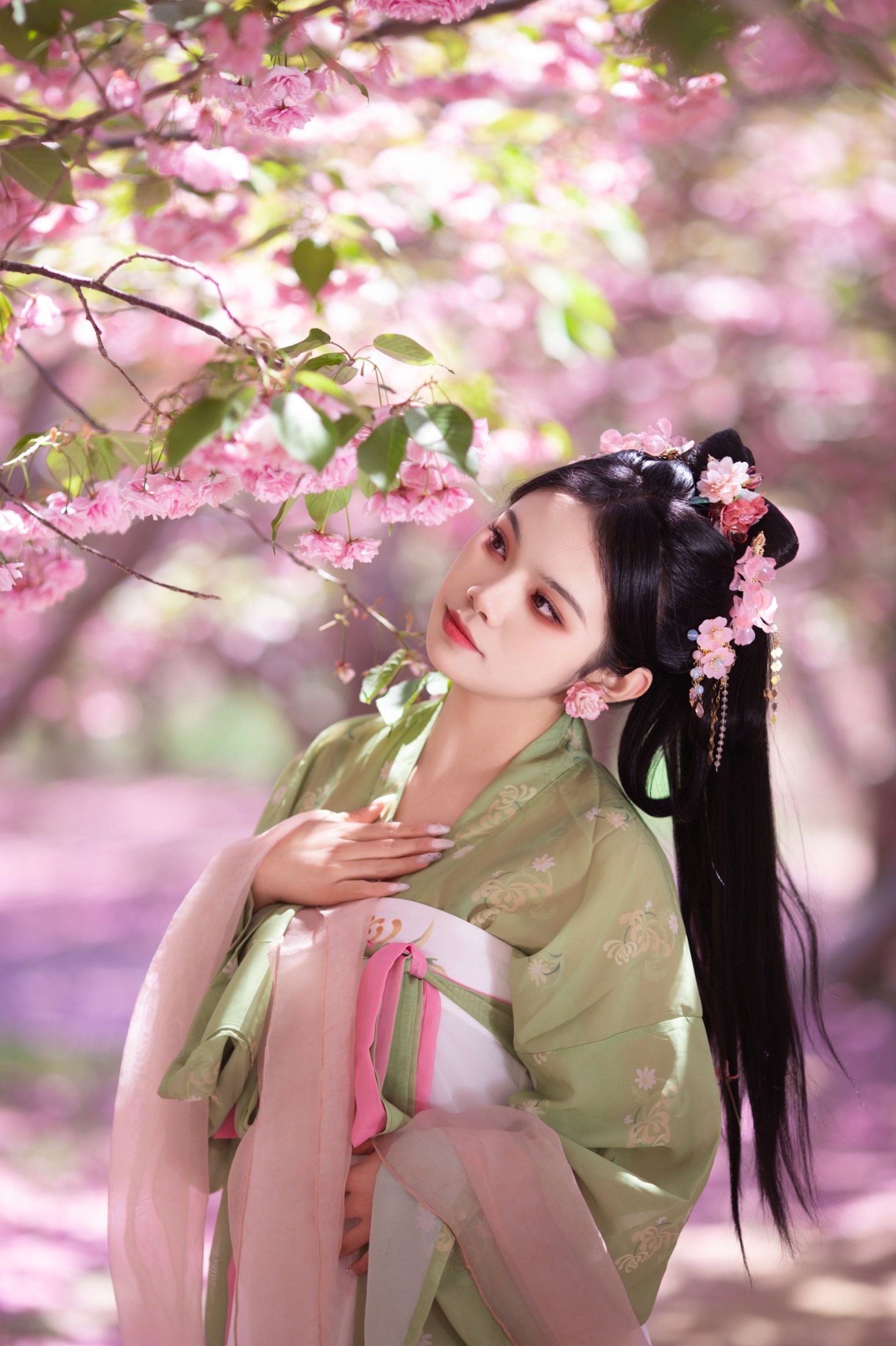 图片[5]-婉仪 – 《落樱》[22P]-COS写真在线网