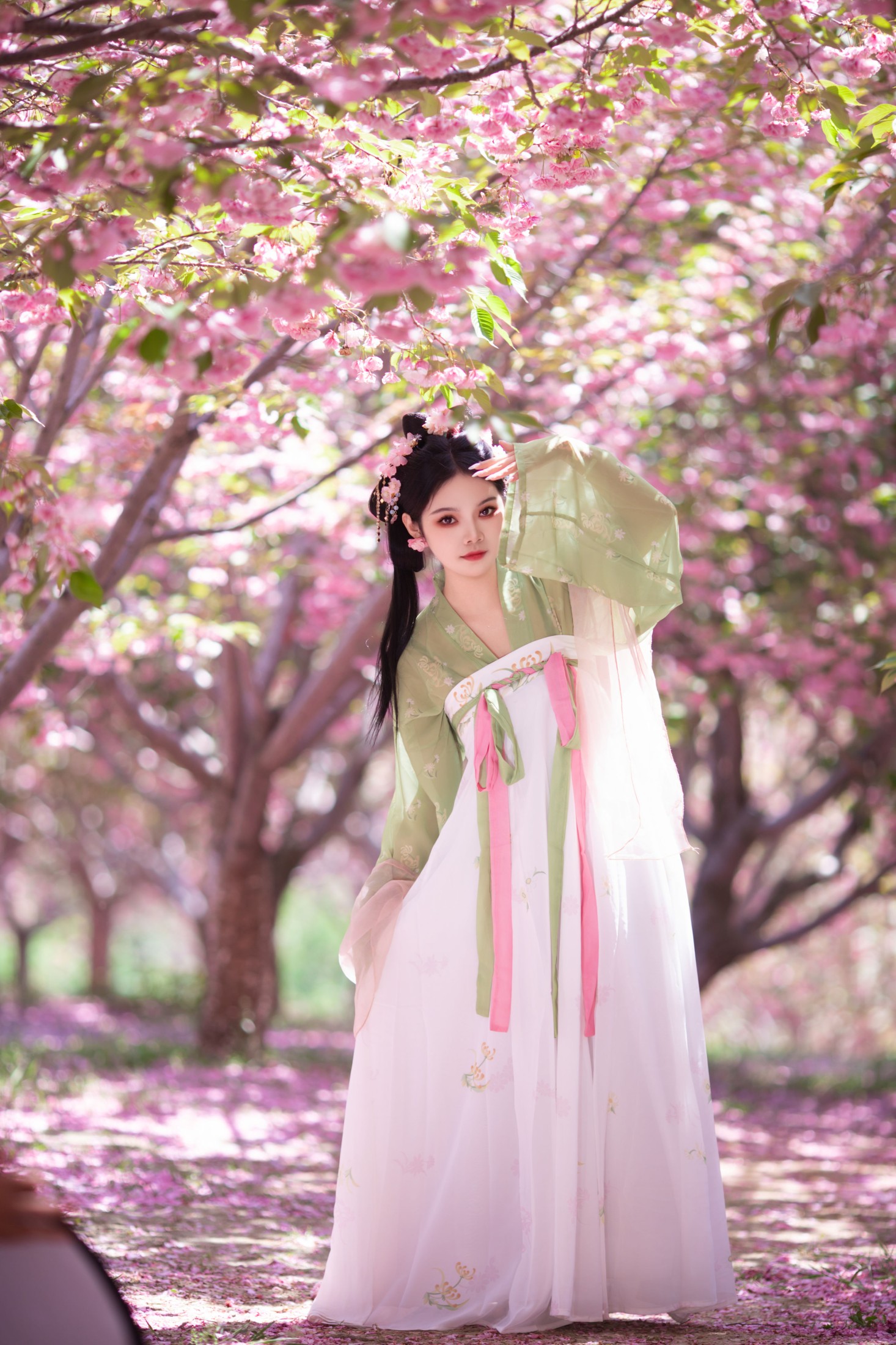 图片[4]-婉仪 – 《落樱》[22P]-COS写真在线网