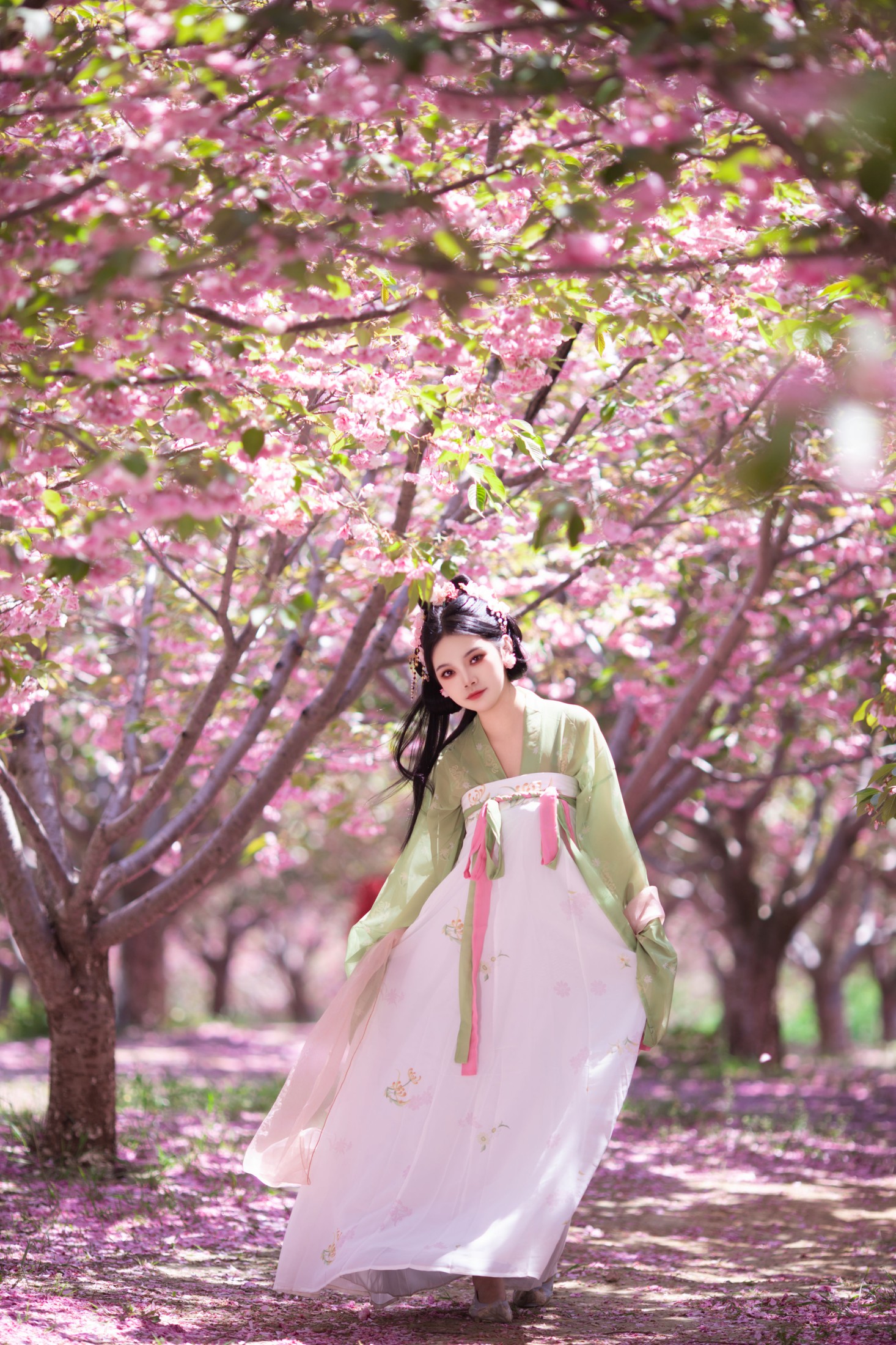 图片[3]-婉仪 – 《落樱》[22P]-COS写真在线网