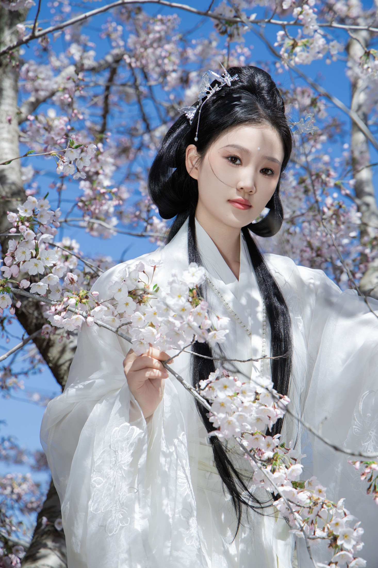 图片[4]-相望回首喵喵喵 – 《白衣花神》[22P]-COS写真在线网