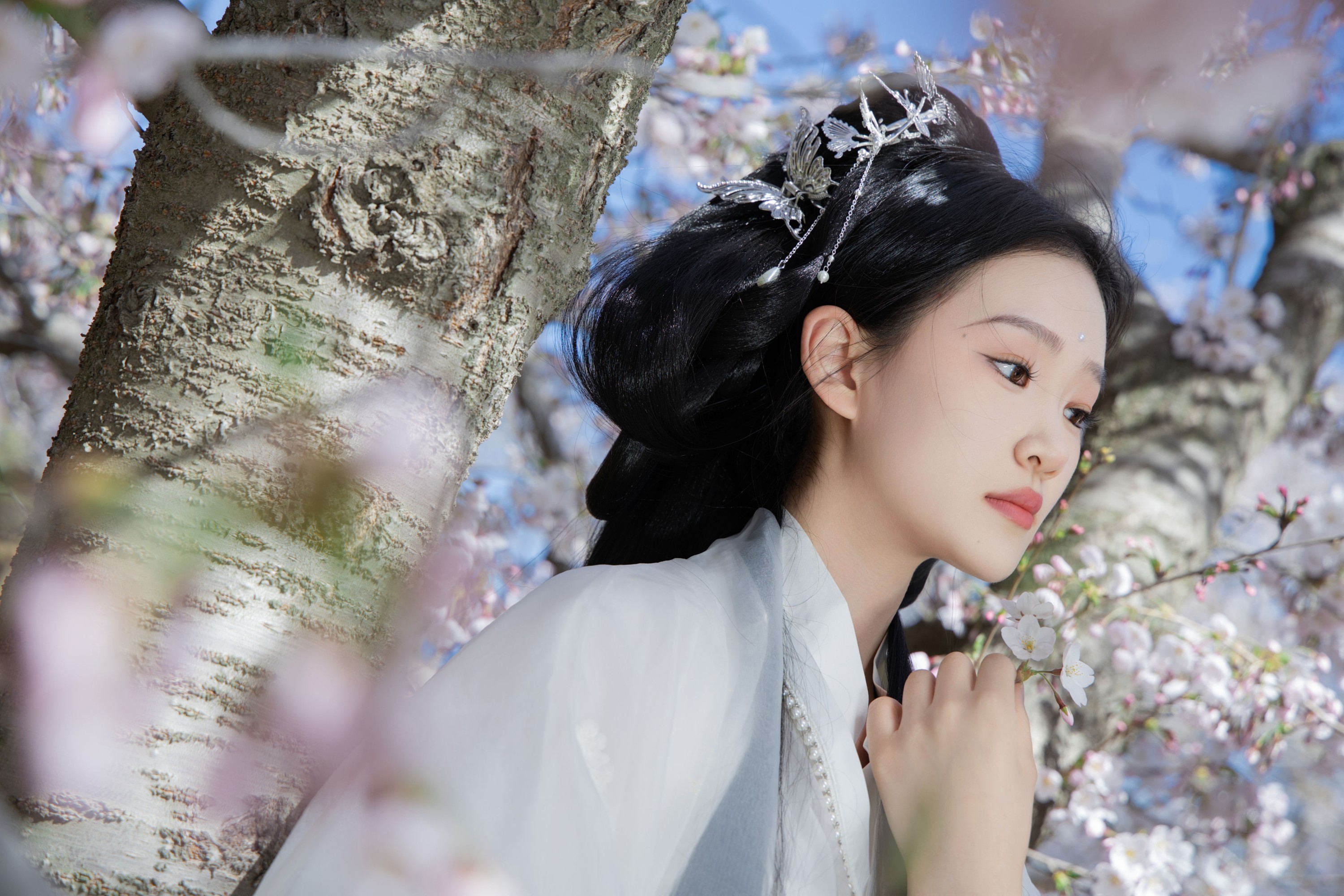 图片[5]-相望回首喵喵喵 – 《白衣花神》[22P]-COS写真在线网