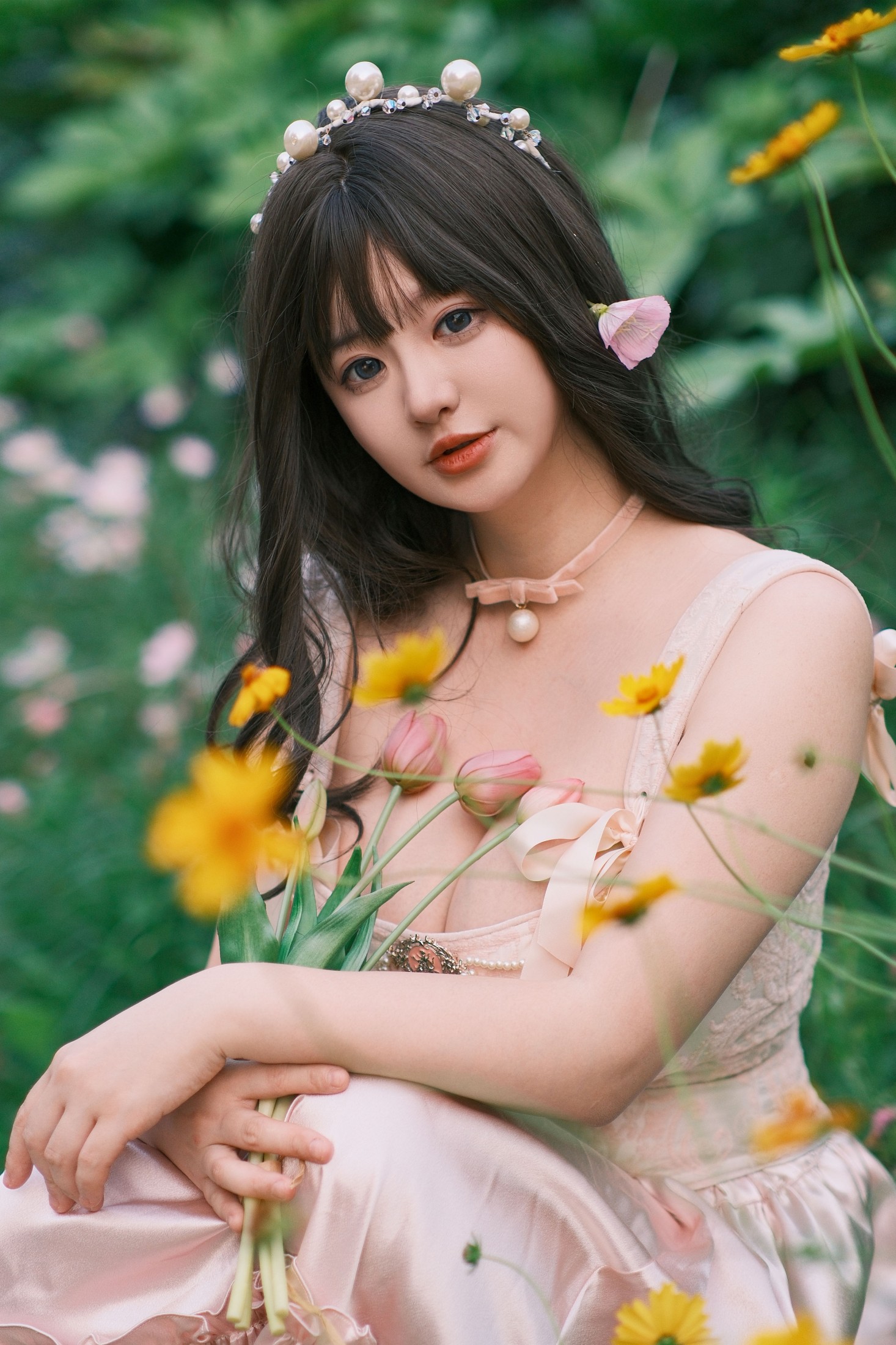 图片[5]-不可爱的禾禾喵 – 《雏菊海》[26P]-COS写真在线网