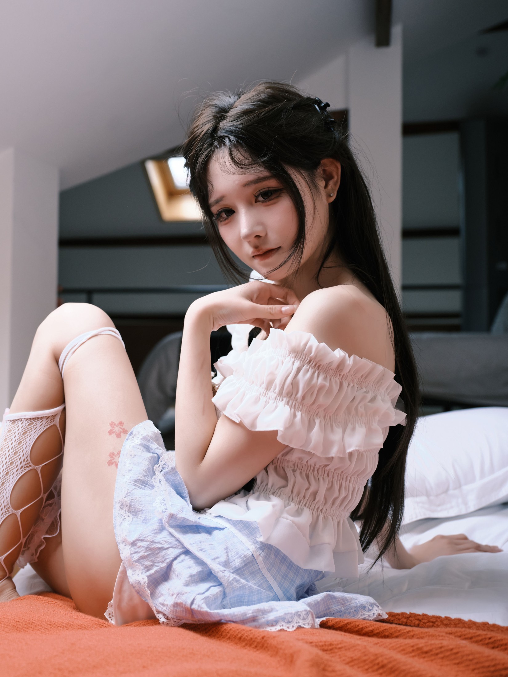 图片[5]-孟程程 – 《洋房天台的读书少女》[22P]-COS写真在线网