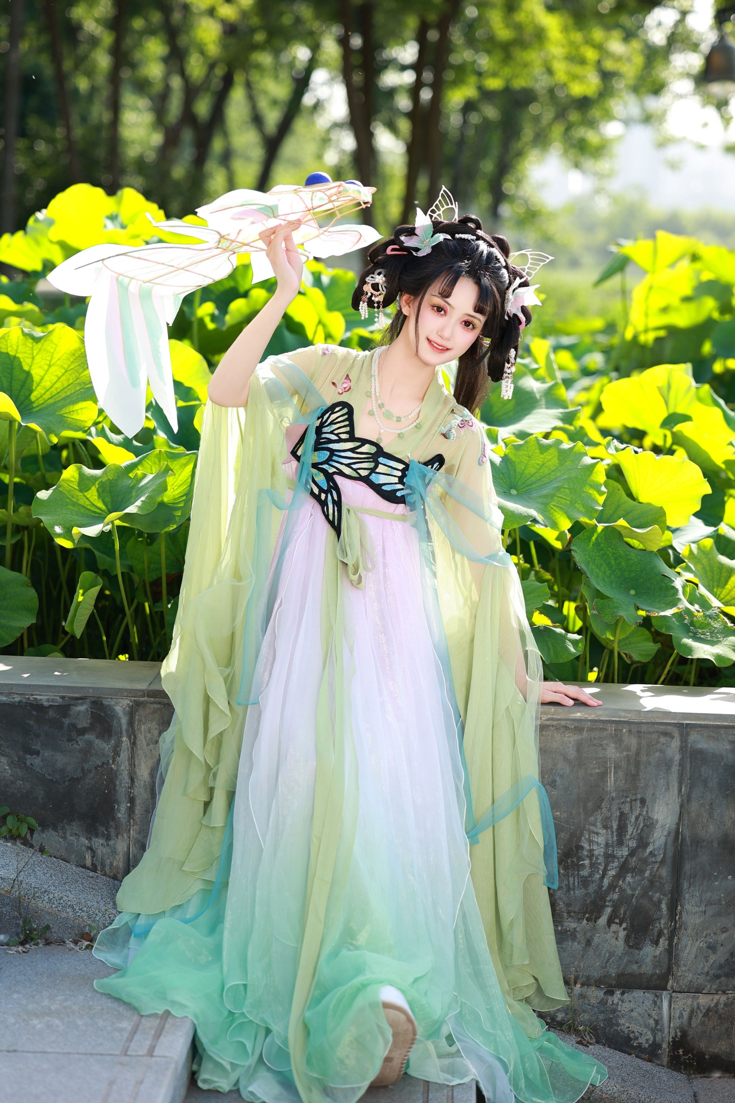 图片[4]-软心糖。 – 《荷与蝶》[30P]-COS写真在线网