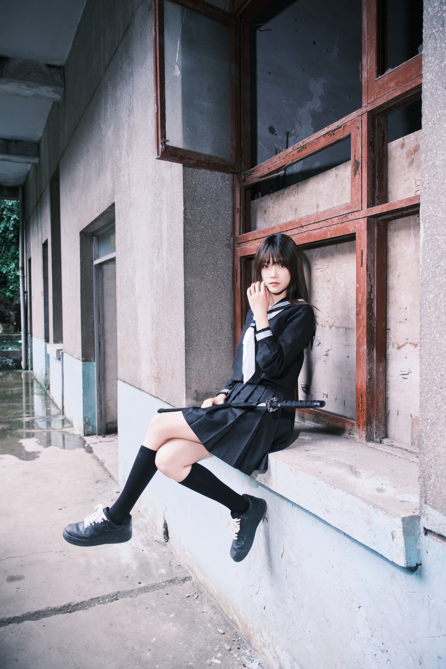 图片[4]-阿静 – 《jk废墟》[25P]-COS写真在线网